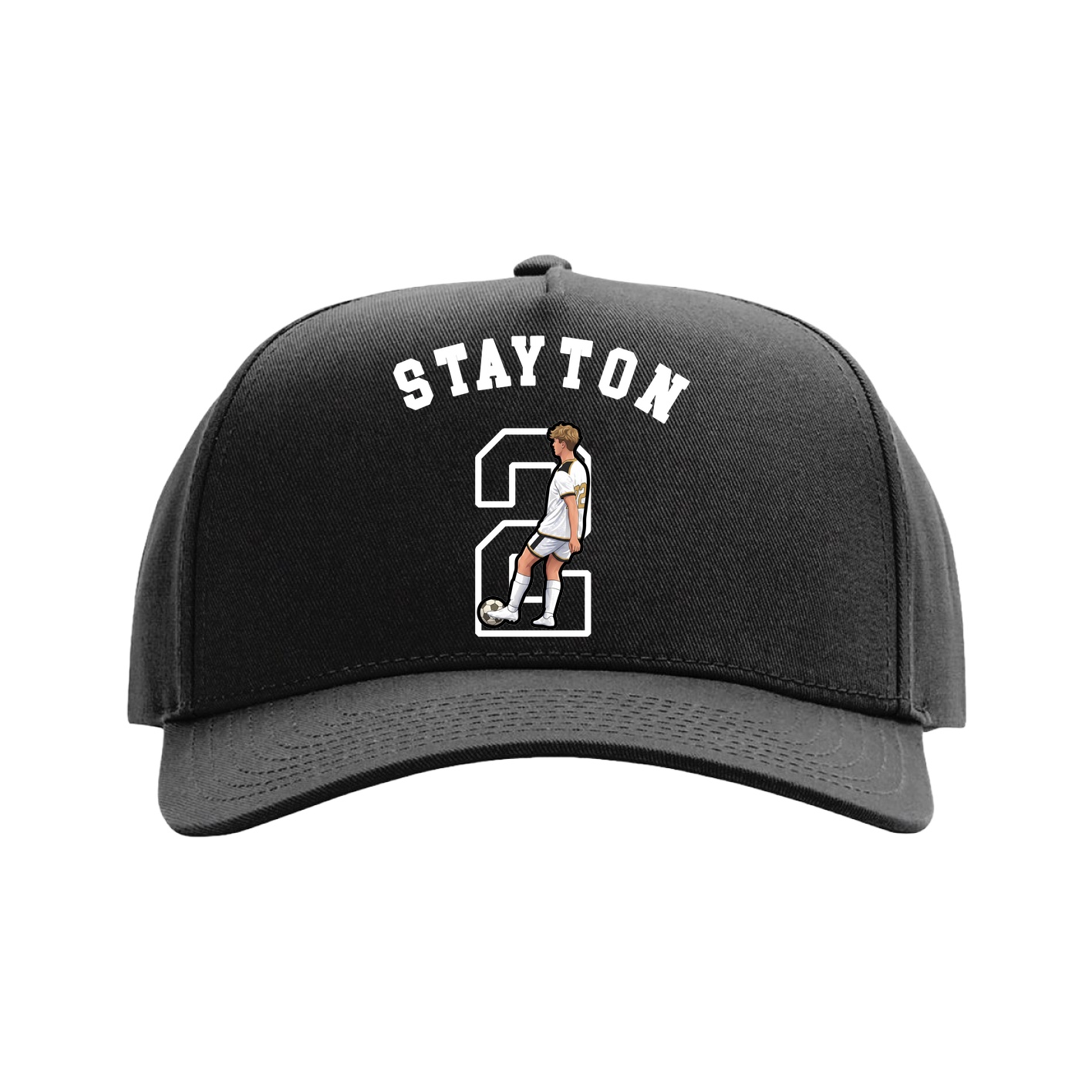 Full Fabric Five-Panel Champ Cap