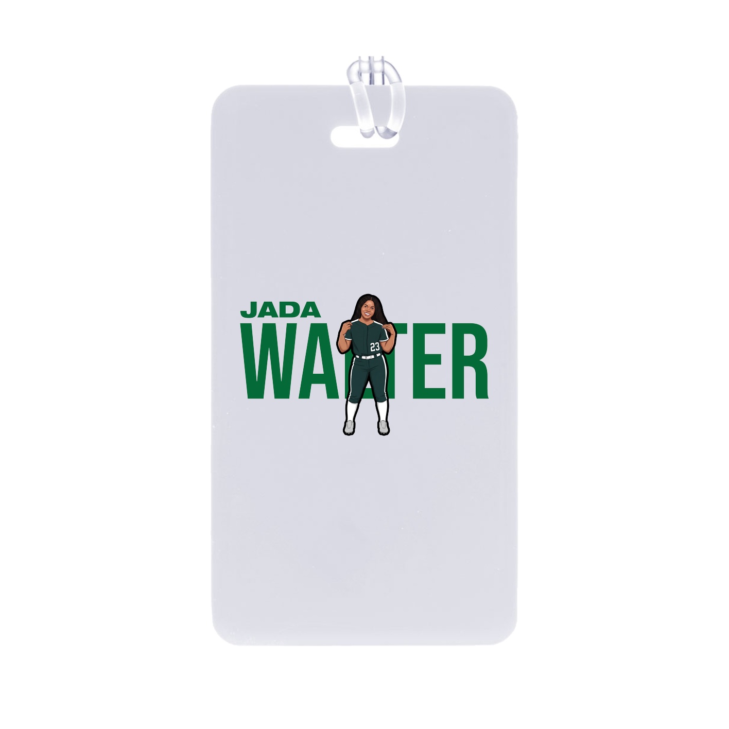 Bag Tag — Player Name in Classic
