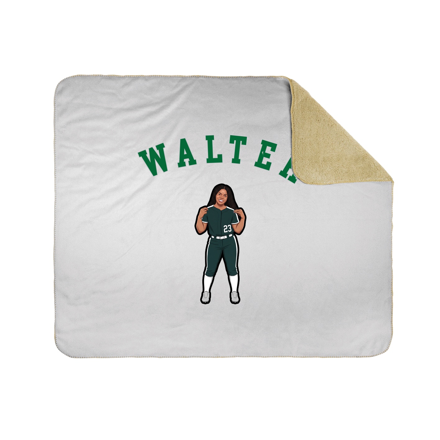 Throw Blanket — Shirsey Arch in White