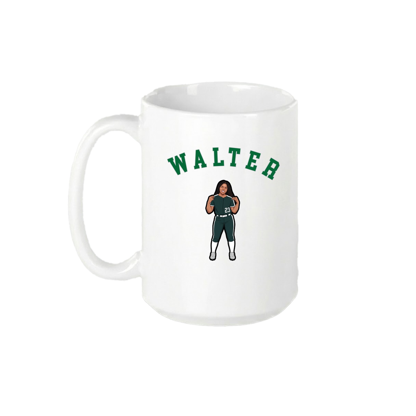 15oz Coffee Mug — Shirsey Arch in White