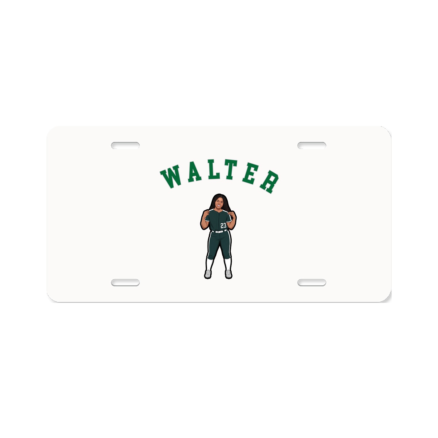 License Plate — Shirsey Arch in Classic