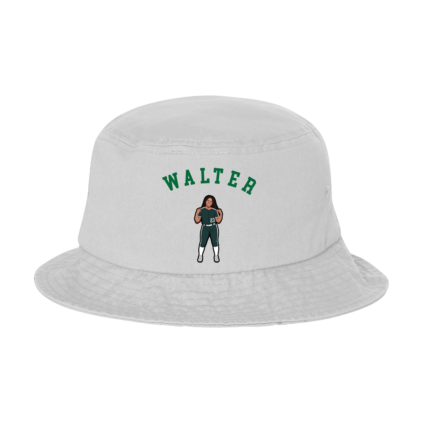 Bucket Cap — Shirsey Arch in White