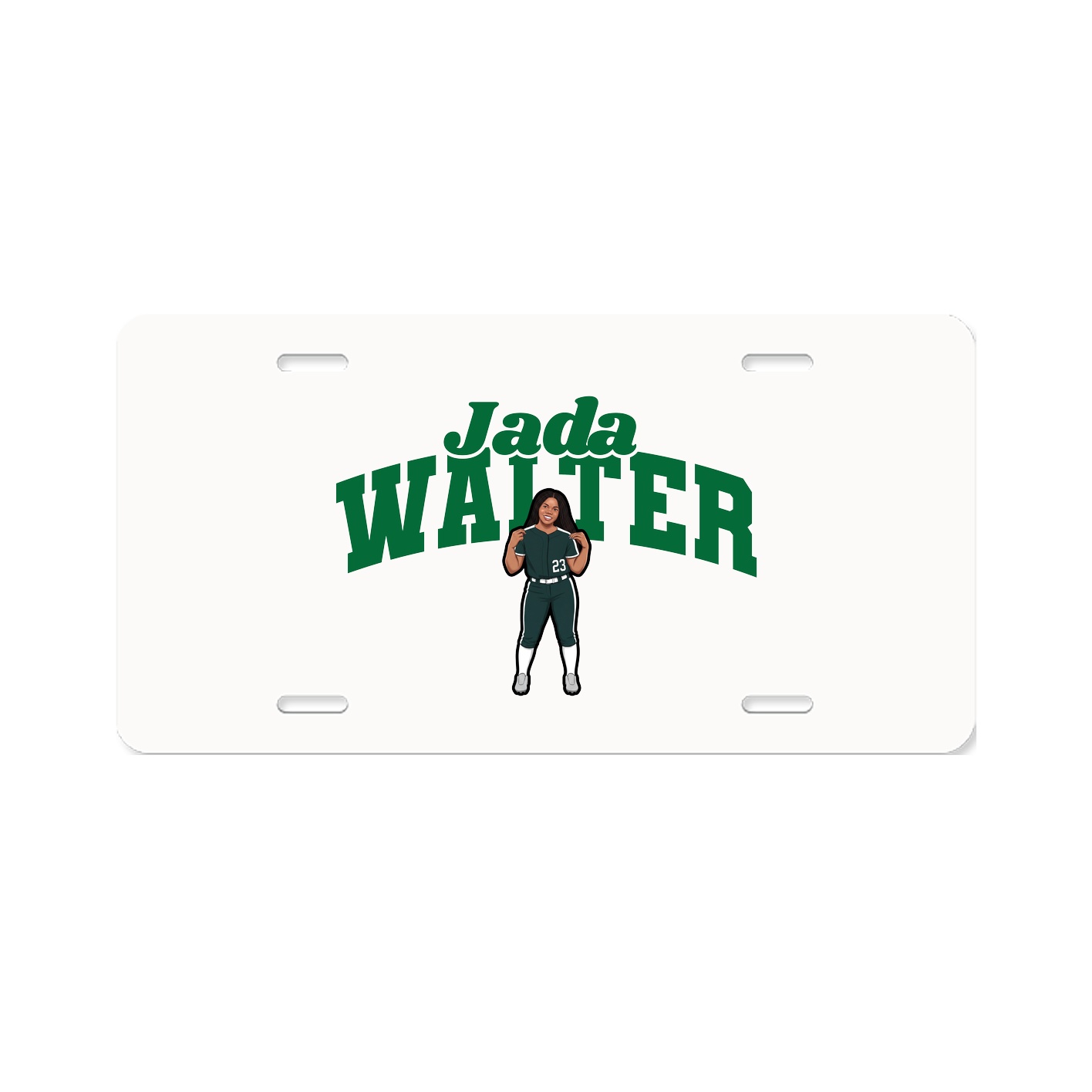 License Plate — Signature Arch in Classic