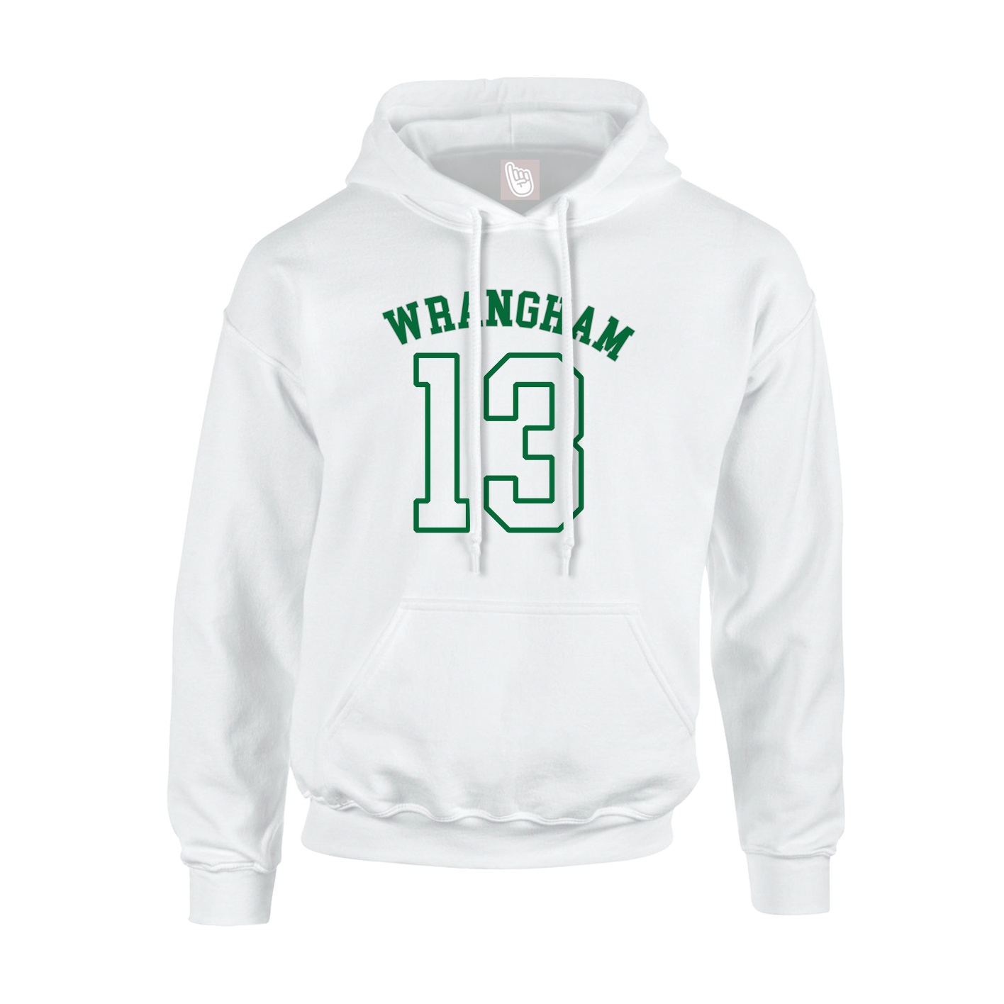 Hoodie — Shirsey Arch in White