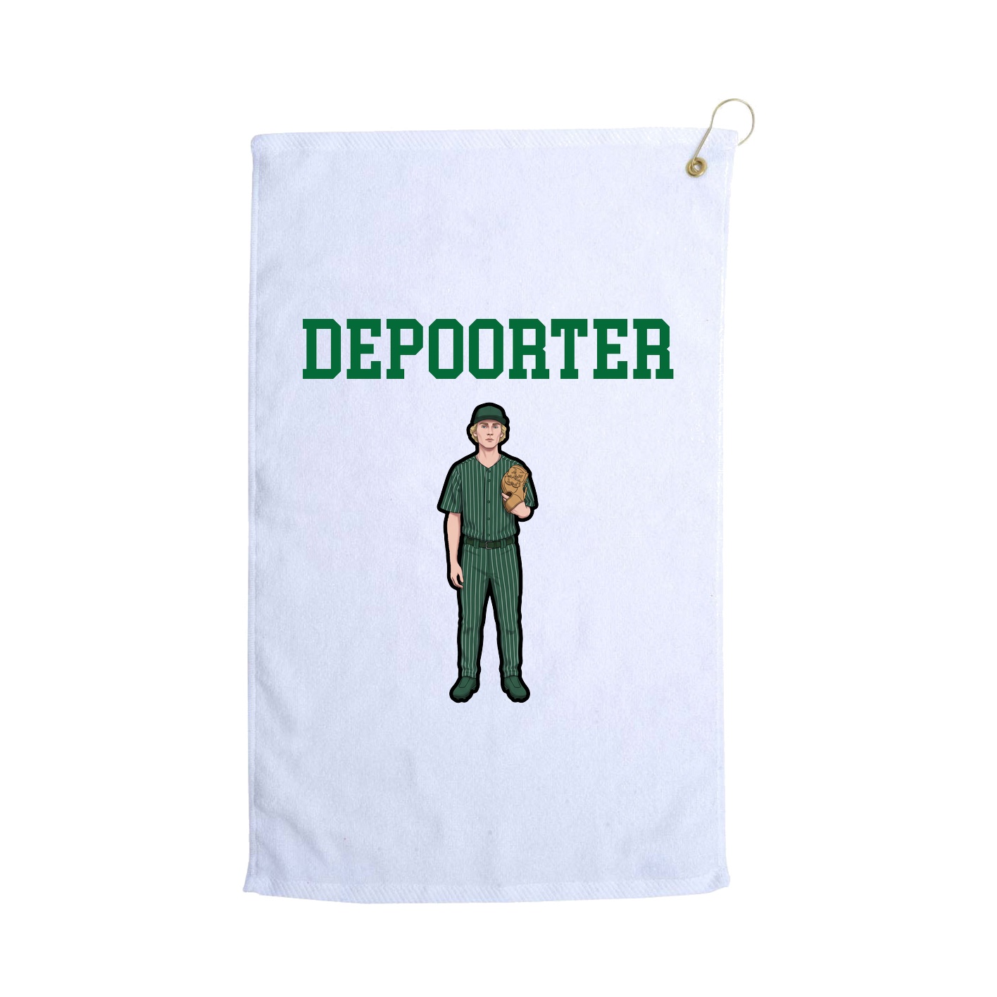 Golf Towel — Shirsey in White