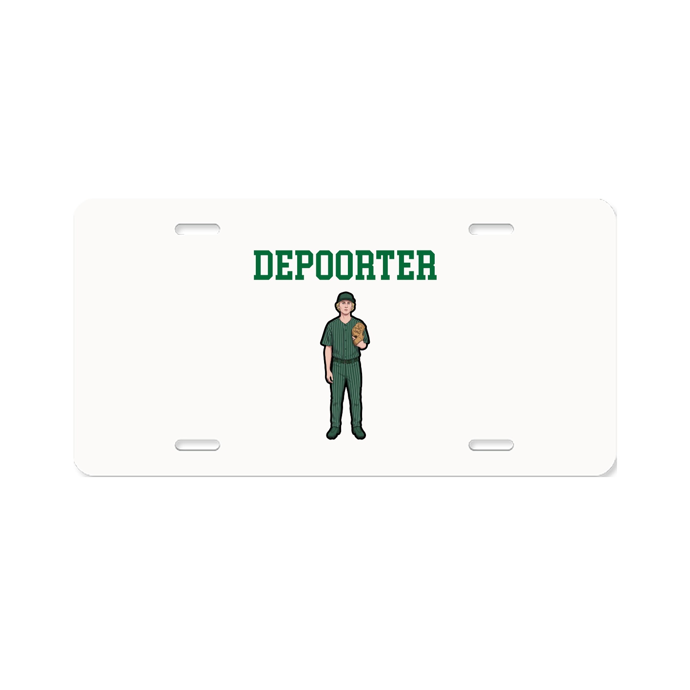 License Plate — Shirsey in Classic