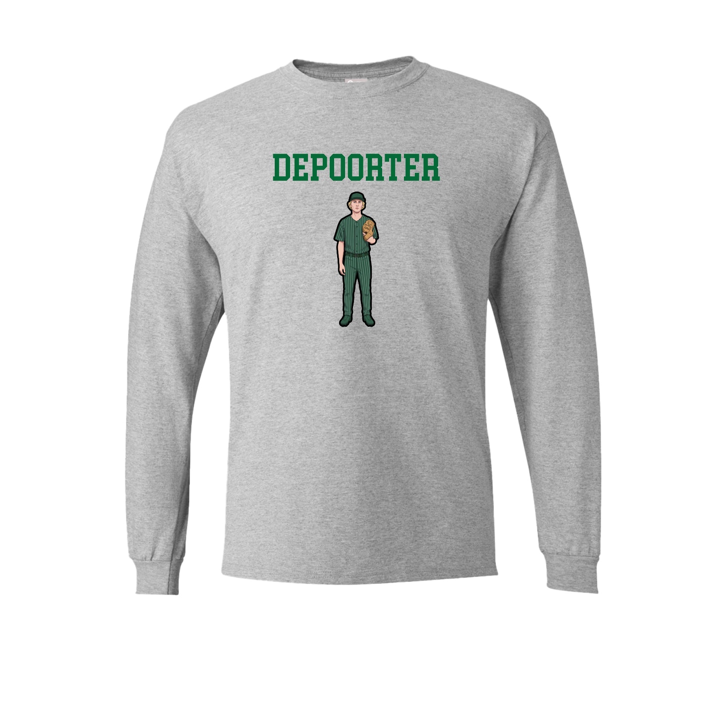 Long Sleeve Tee — Shirsey in Grey