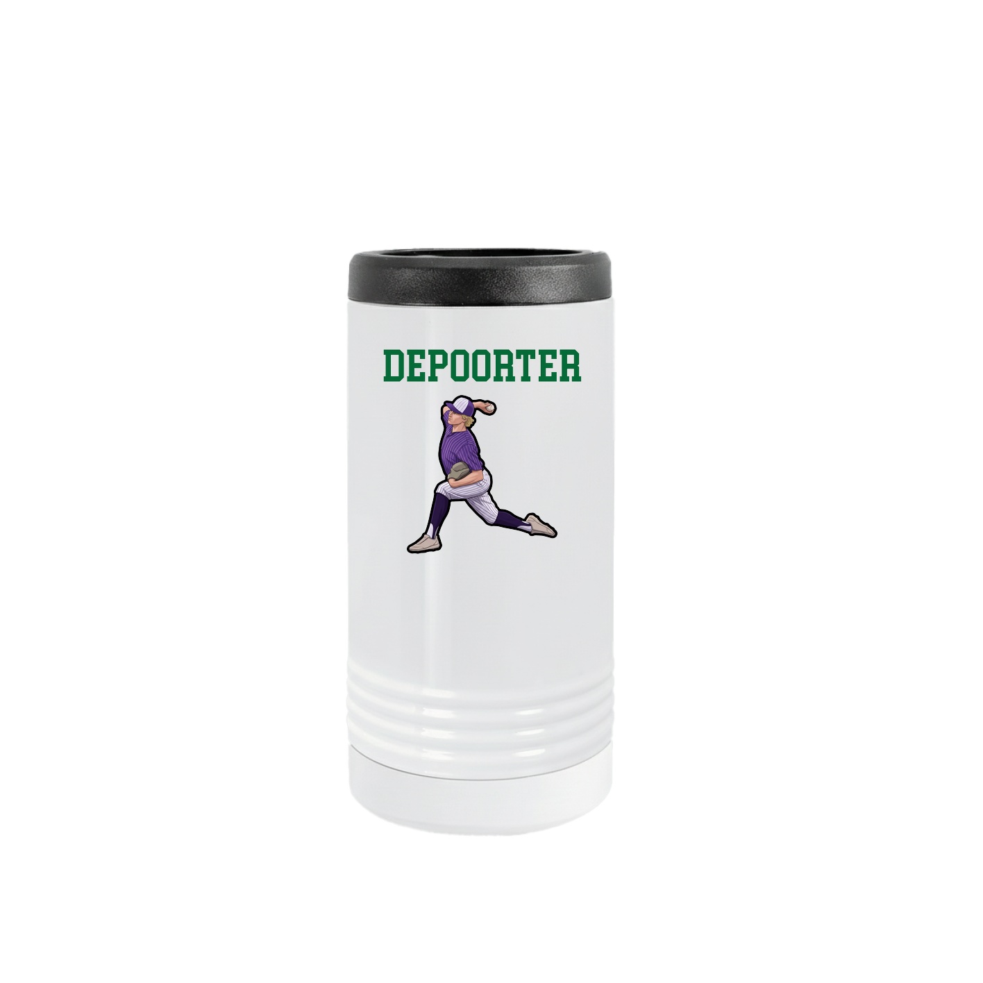 Slim Beverage Holder — Shirsey in White
