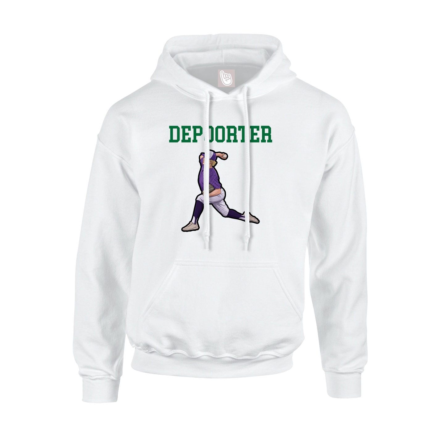 Youth Hoodie — Shirsey in White