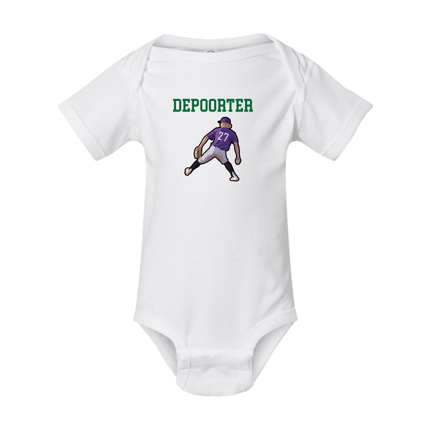 Baby Onesie — Shirsey in White