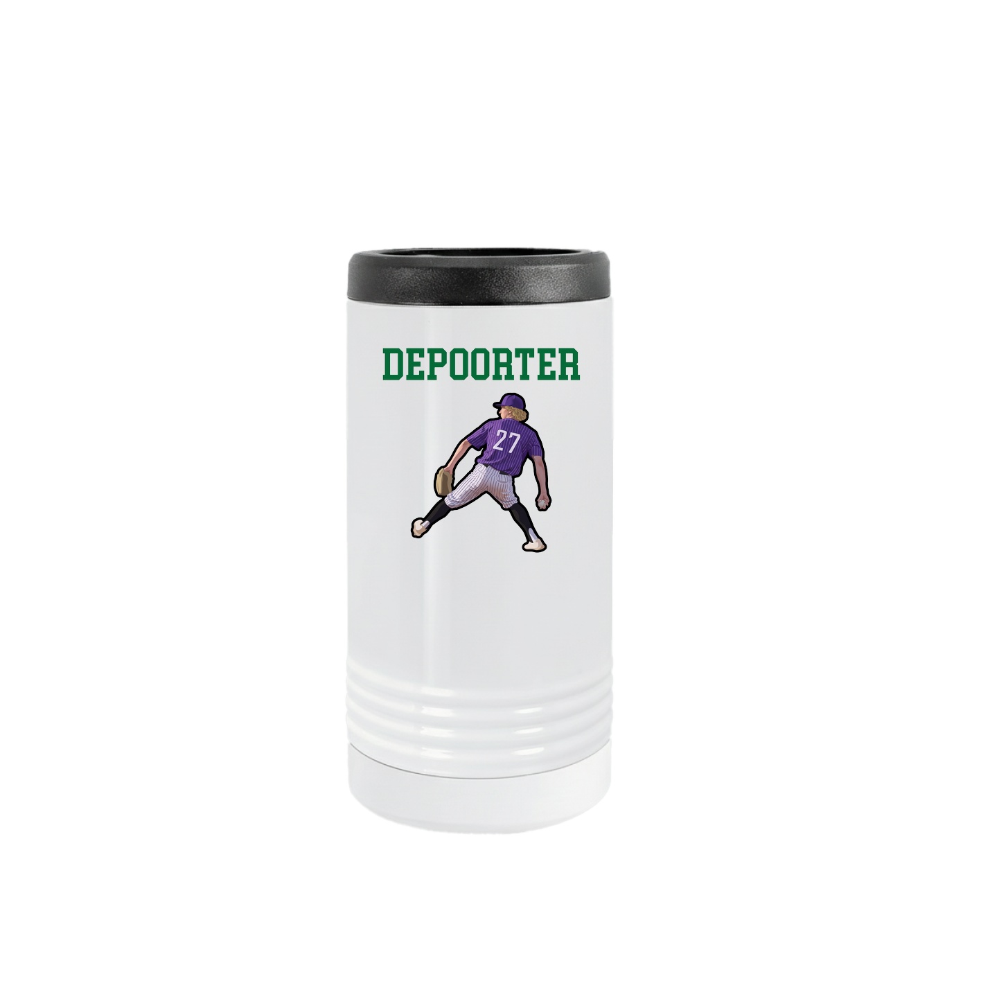 Slim Beverage Holder — Shirsey in White