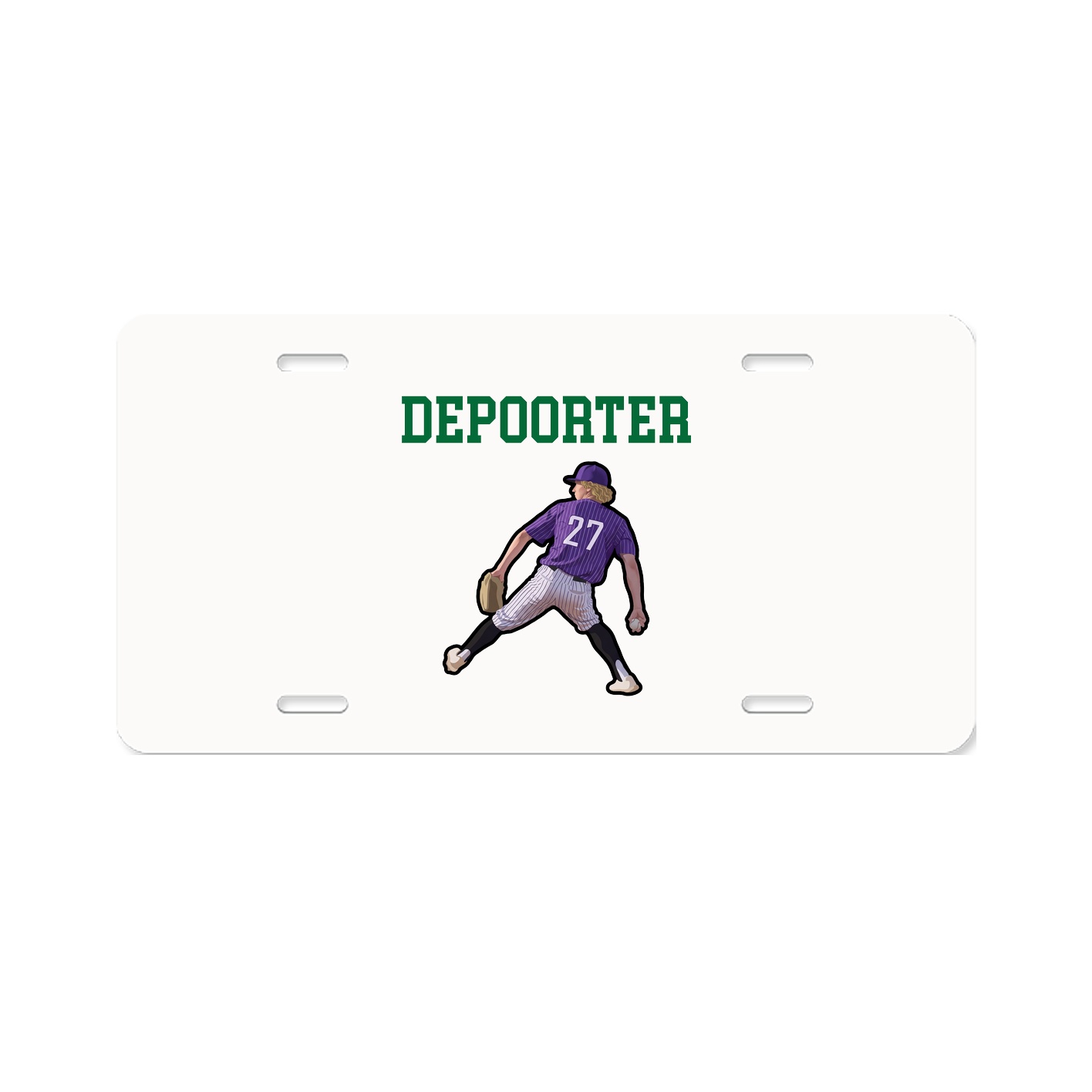 License Plate — Shirsey in Classic