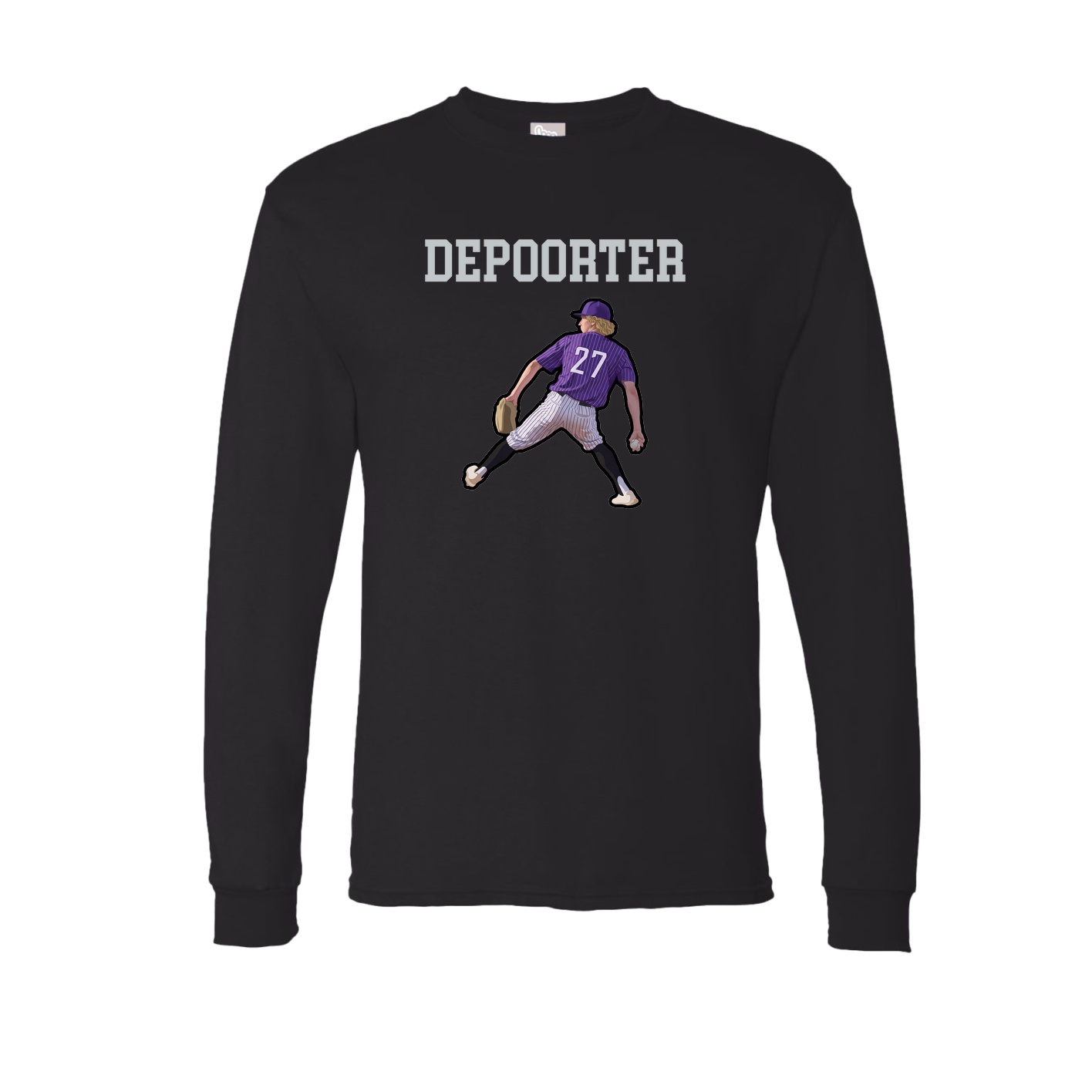 Long Sleeve Tee — Shirsey in Black