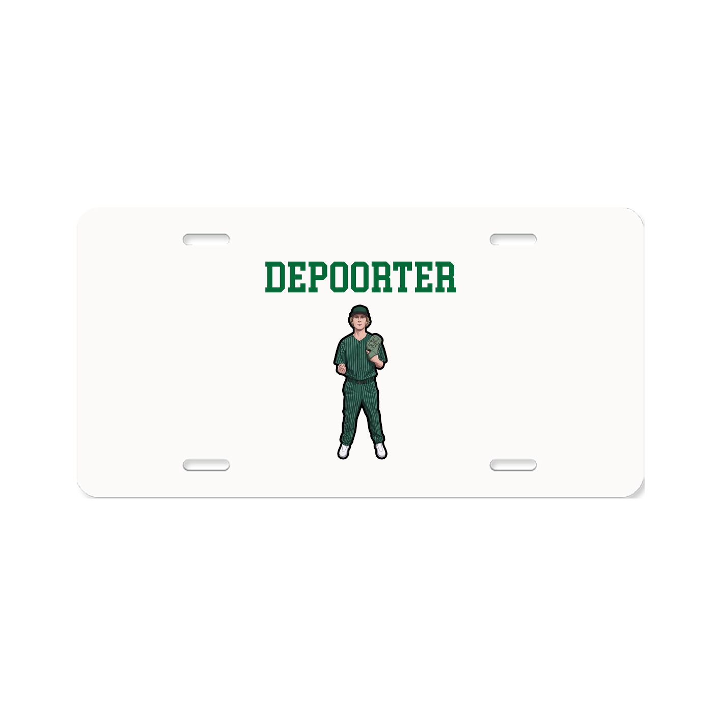 License Plate — Shirsey in Classic
