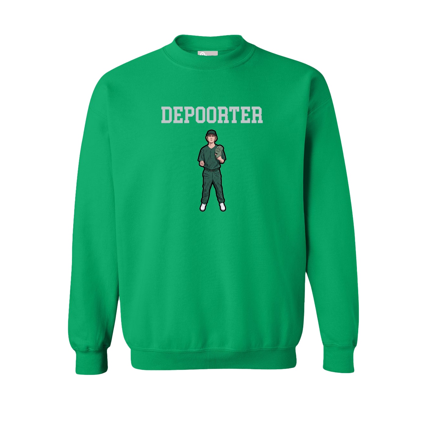Fleece Crew — Shirsey in Green