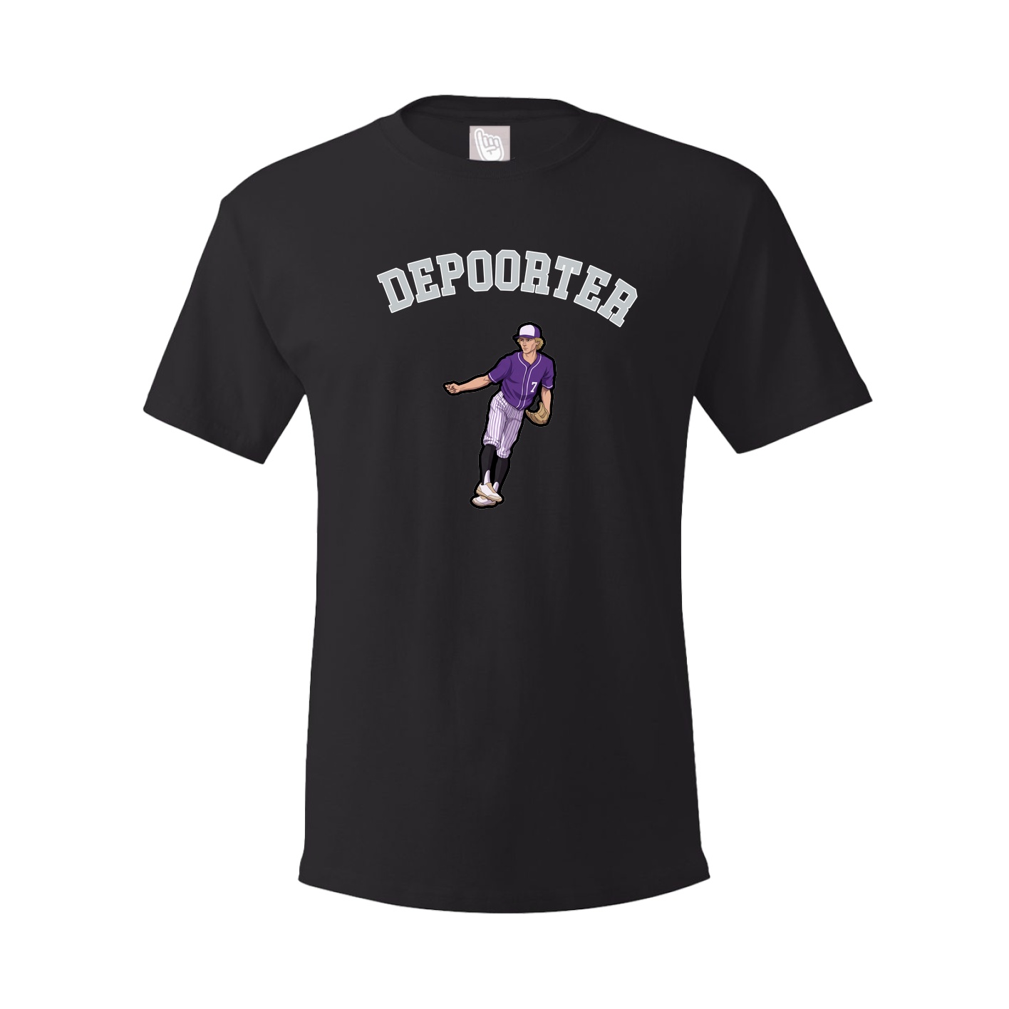 Youth Tee — Shirsey Arch in Black
