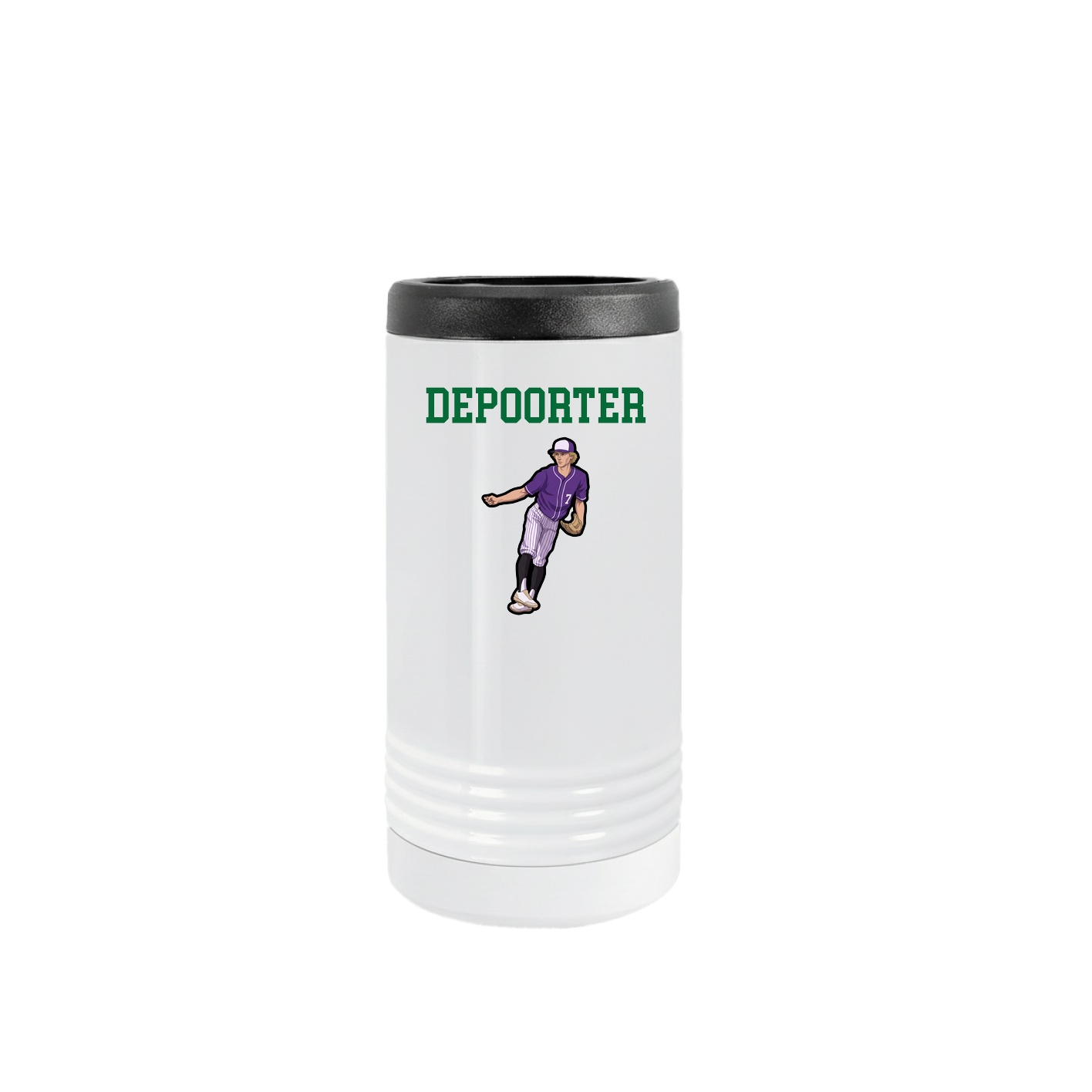 Slim Beverage Holder — Shirsey in White