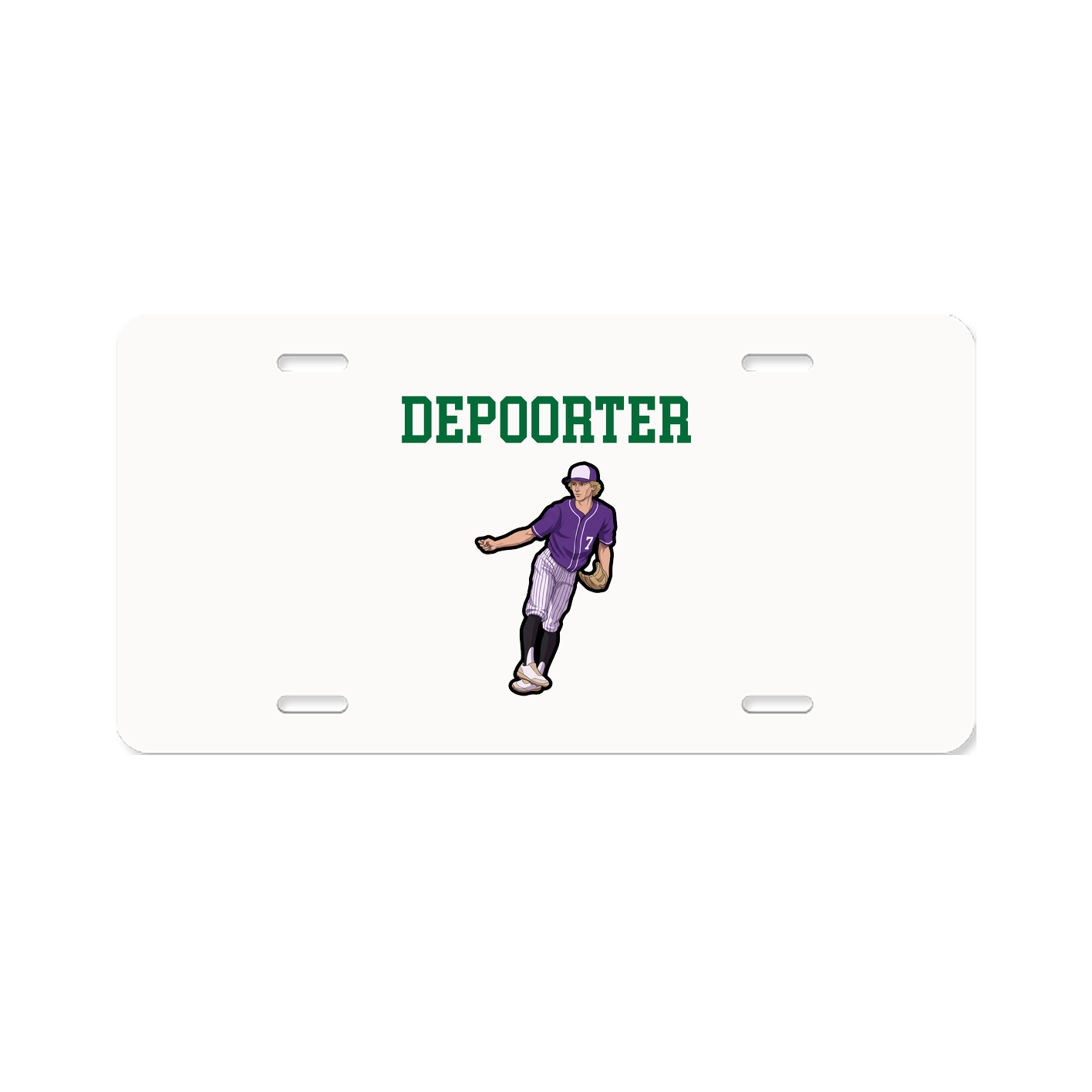 License Plate — Shirsey in Classic