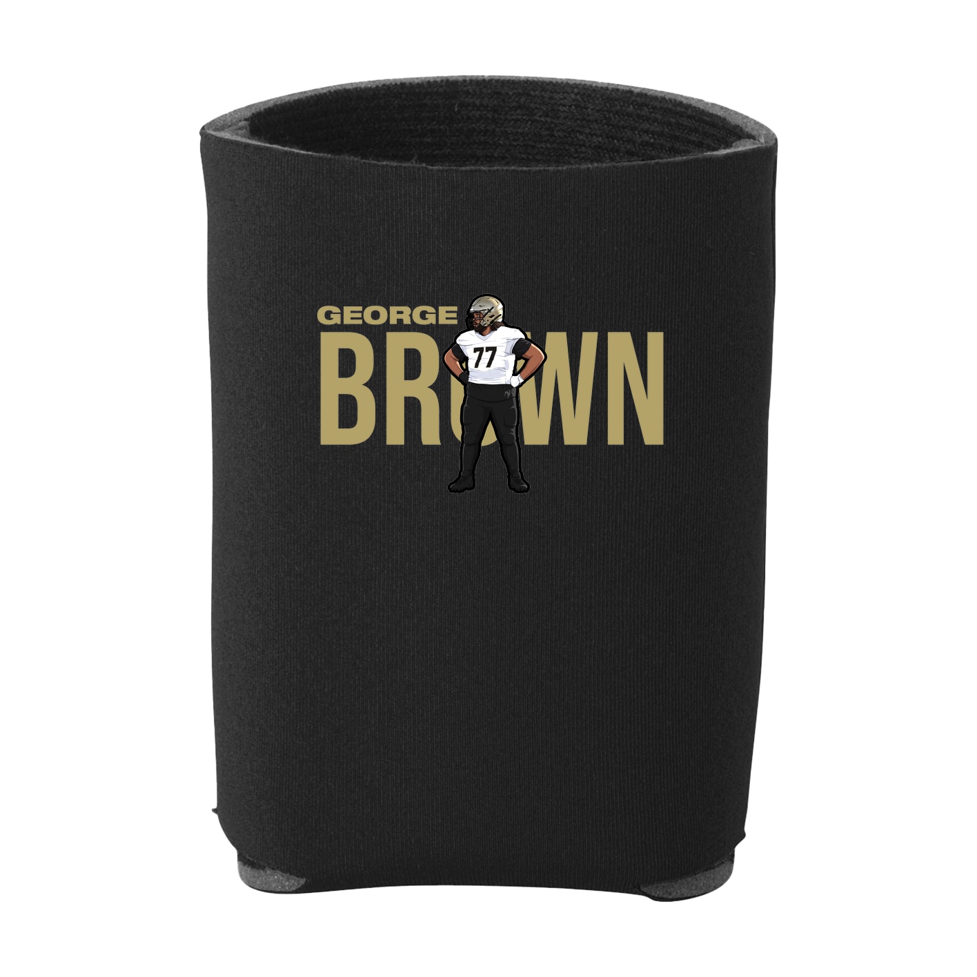 Can Holder — Player Name in Black