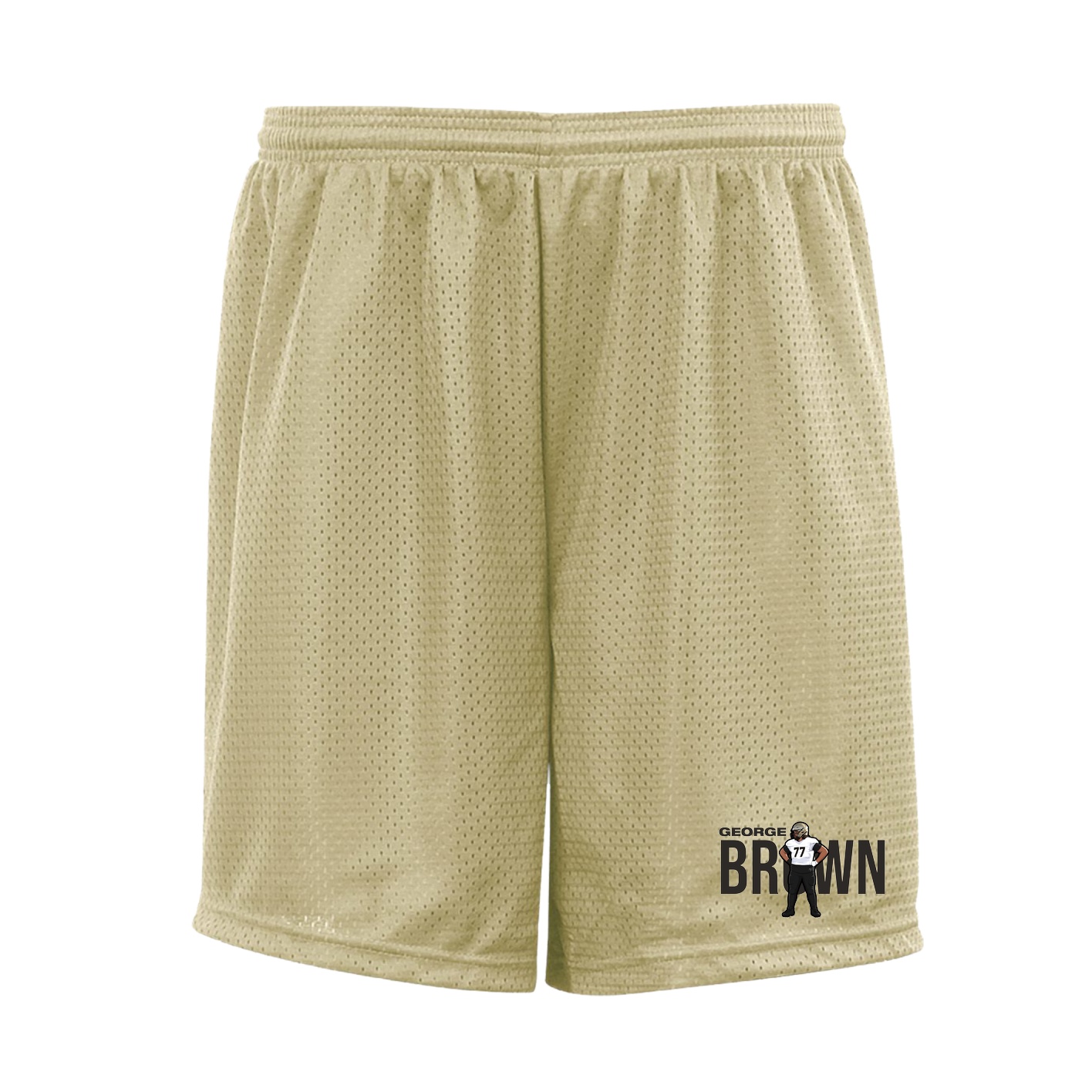 Shorts — Player Name in Vegas Gold