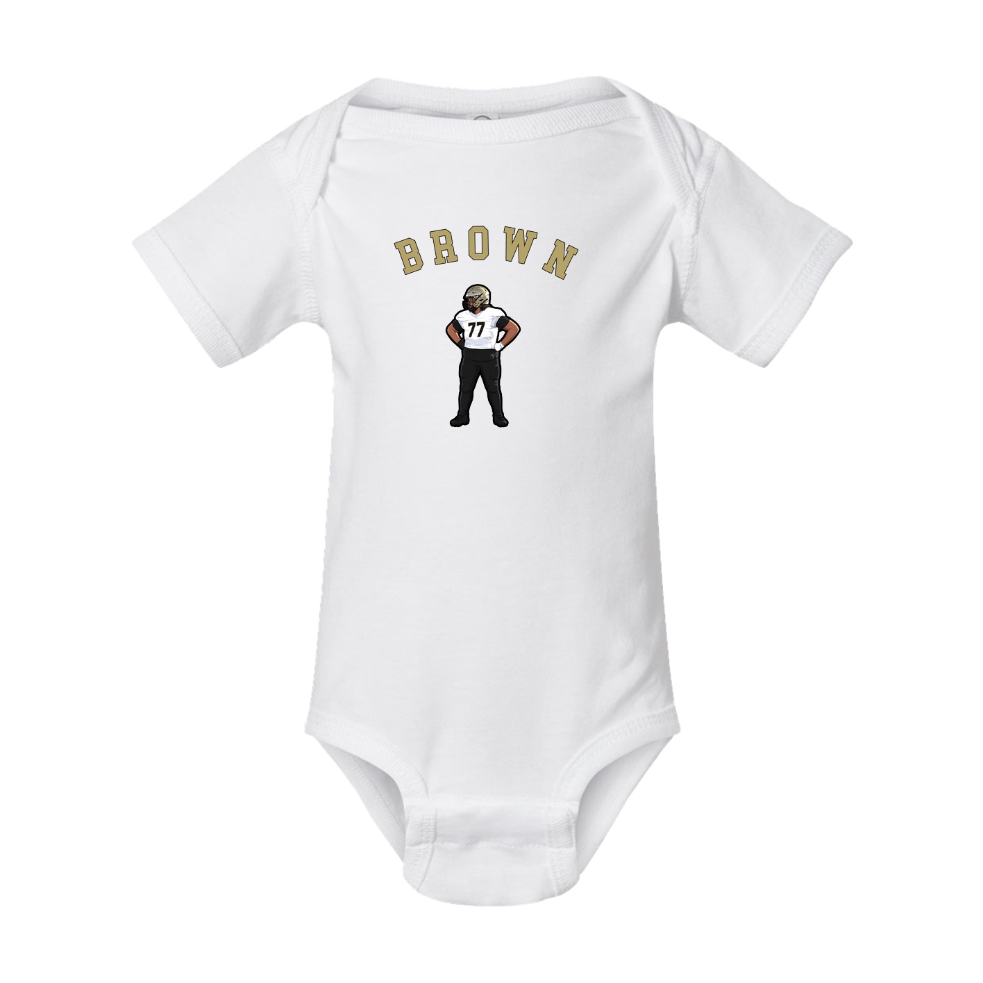 Baby Onesie — Shirsey Arch in White