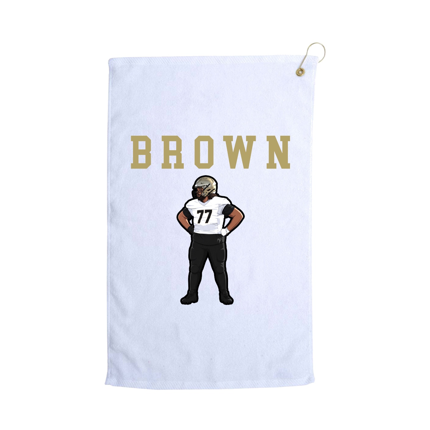 Golf Towel — Shirsey in White