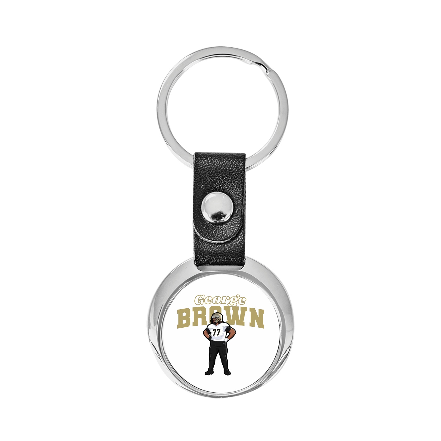 Key Chain — Name Arch in Classic