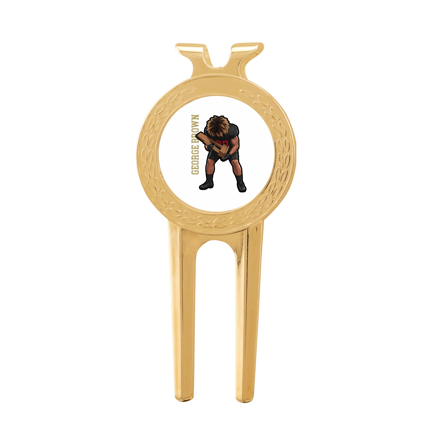 Divot Tool with Ball Marker — Name Vertical in Classic