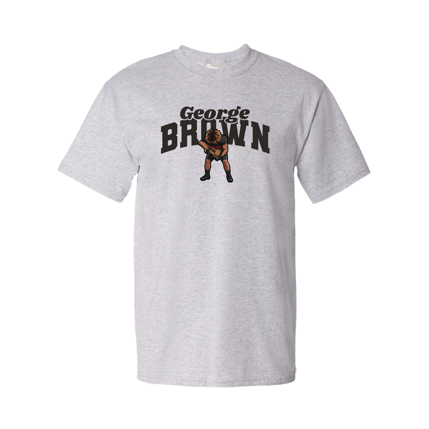 Youth Tee — Signature Arch in Grey