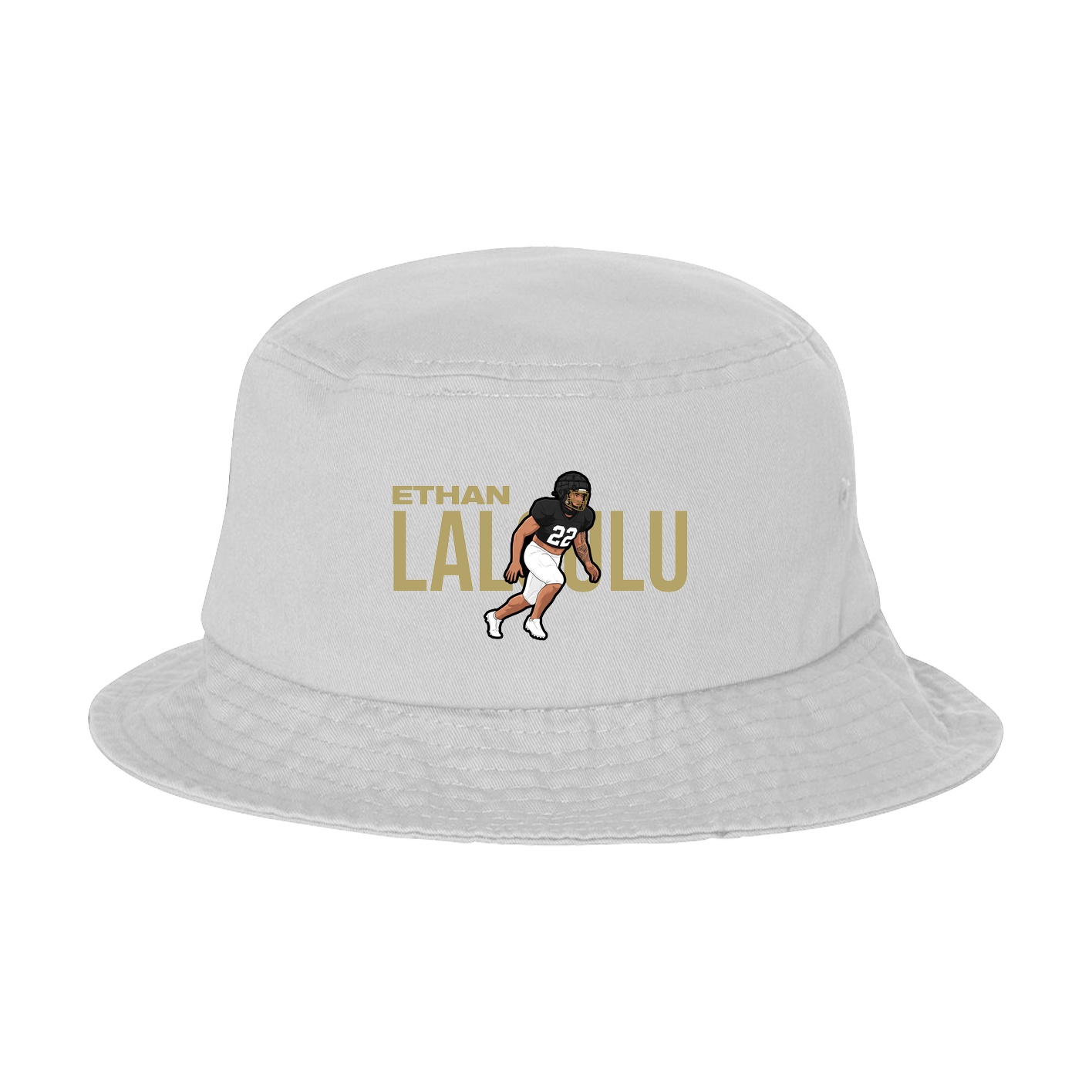 Bucket Cap — Player Name in White