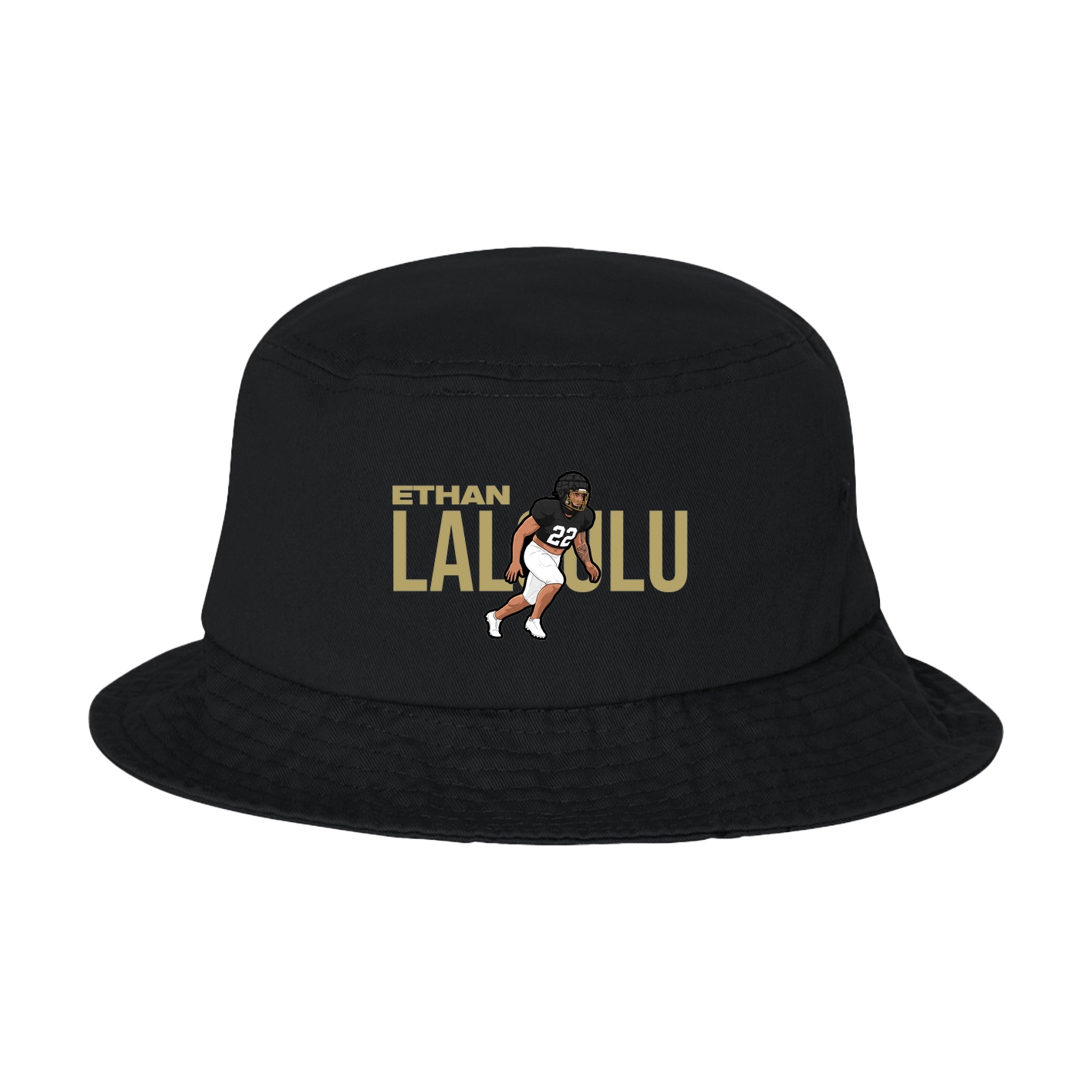 Bucket Cap — Player Name in Black