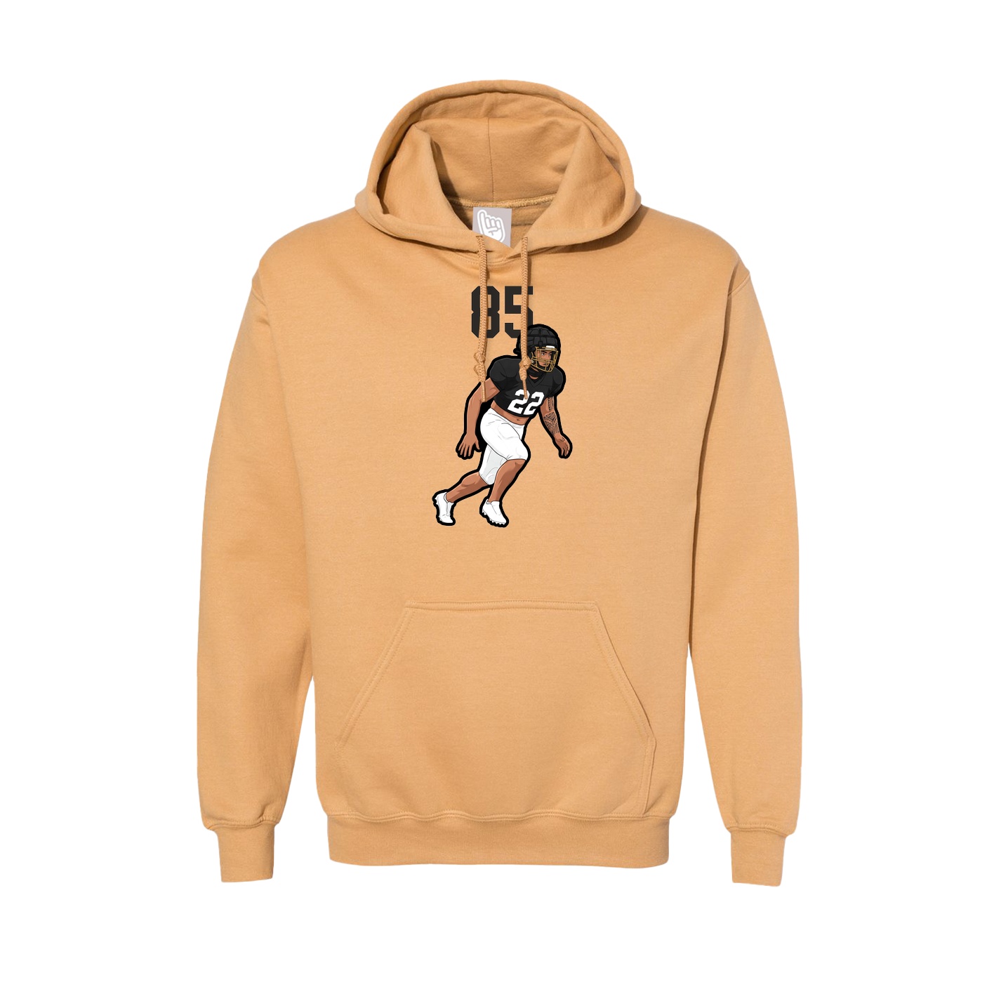 Hoodie — Number Top in Vegas Gold