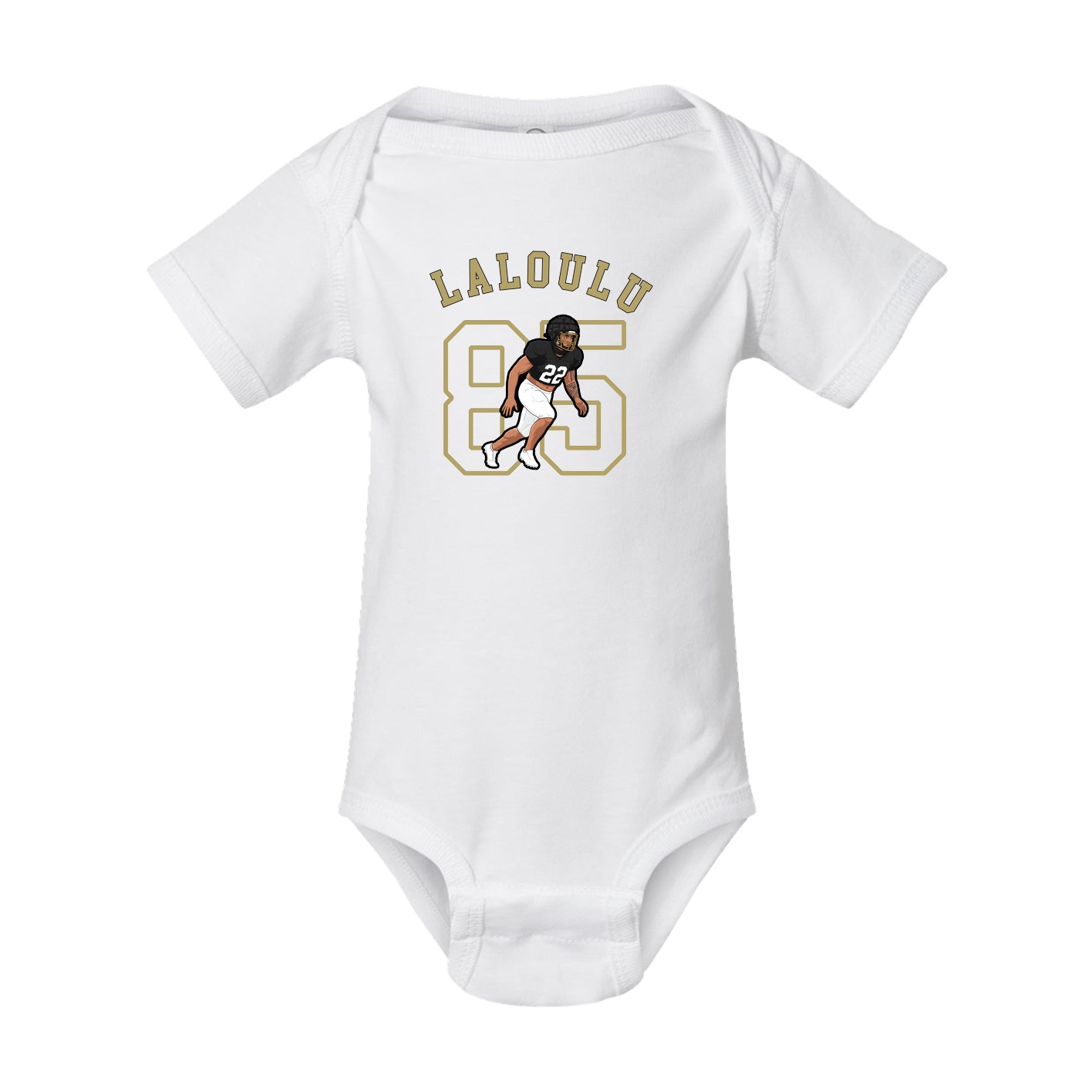 Baby Onesie — Shirsey Arch in White