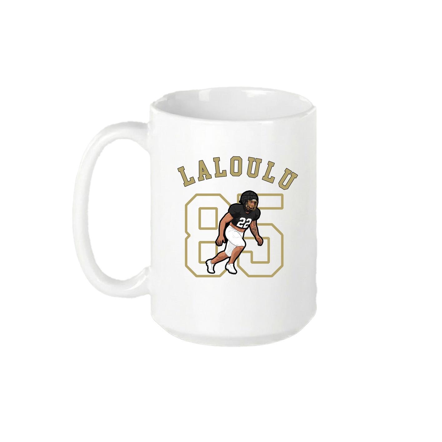 15oz Coffee Mug — Shirsey Arch in White