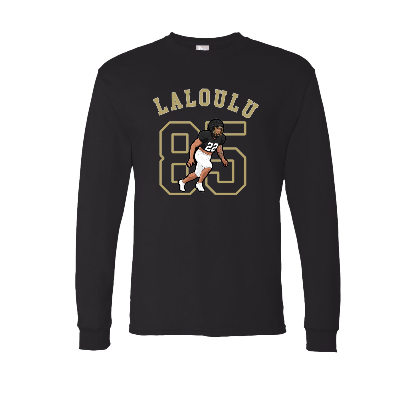 Long Sleeve Tee — Shirsey Arch in Black