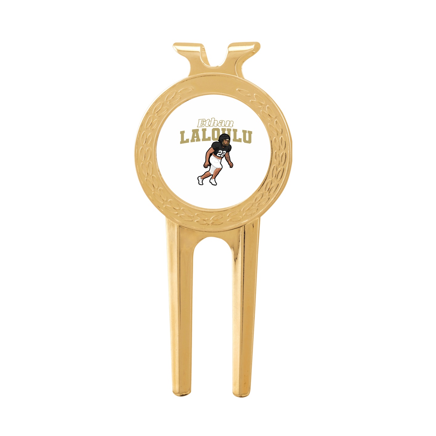 Divot Tool with Ball Marker — Name Arch in Classic