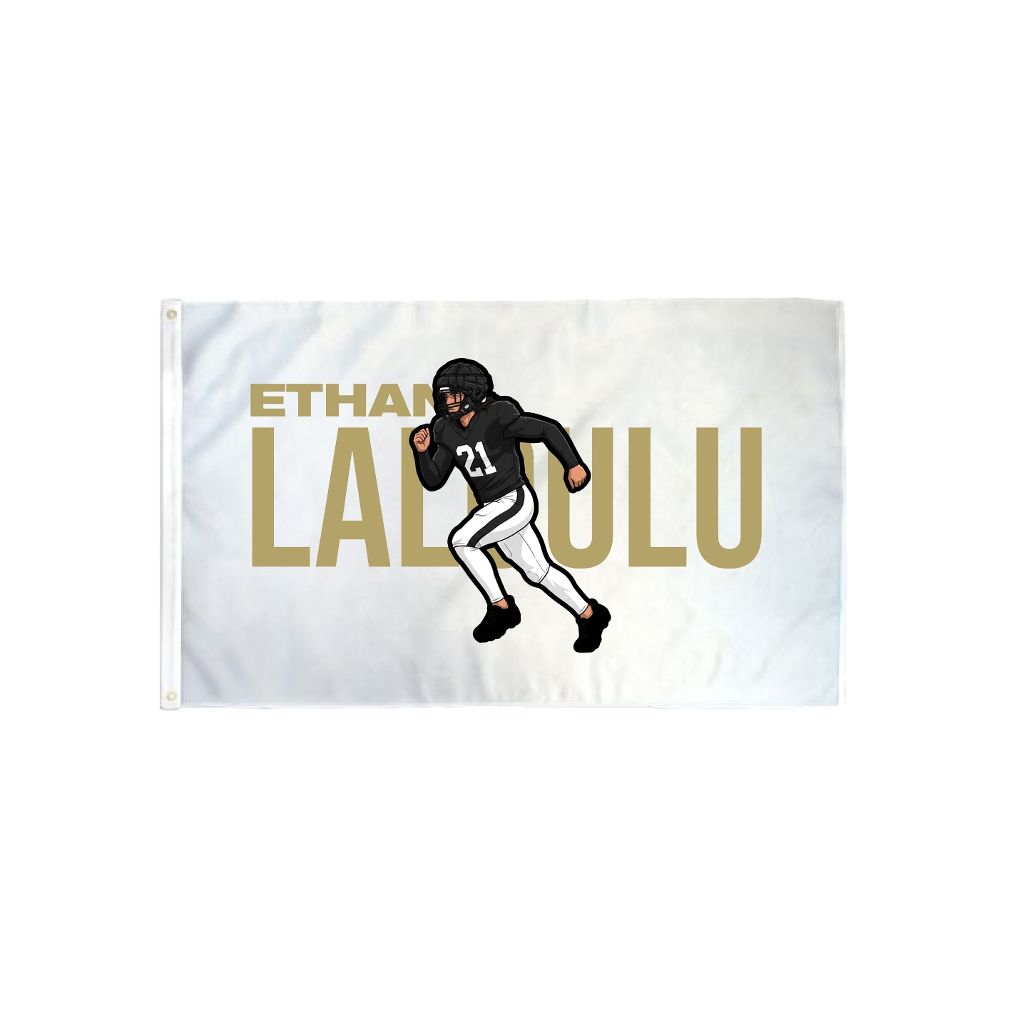 3x5 Flag — Player Name in Classic