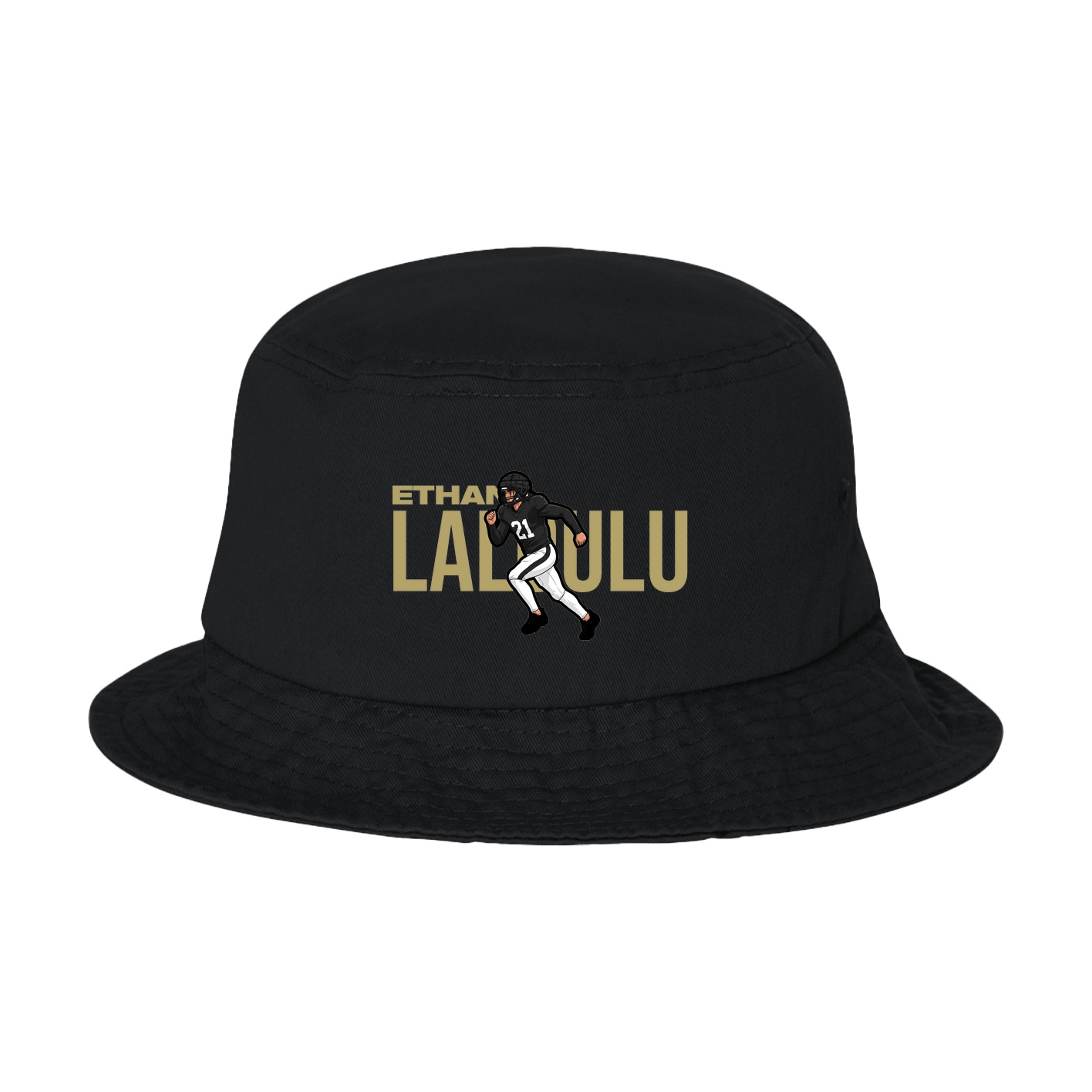 Bucket Cap — Player Name in Black