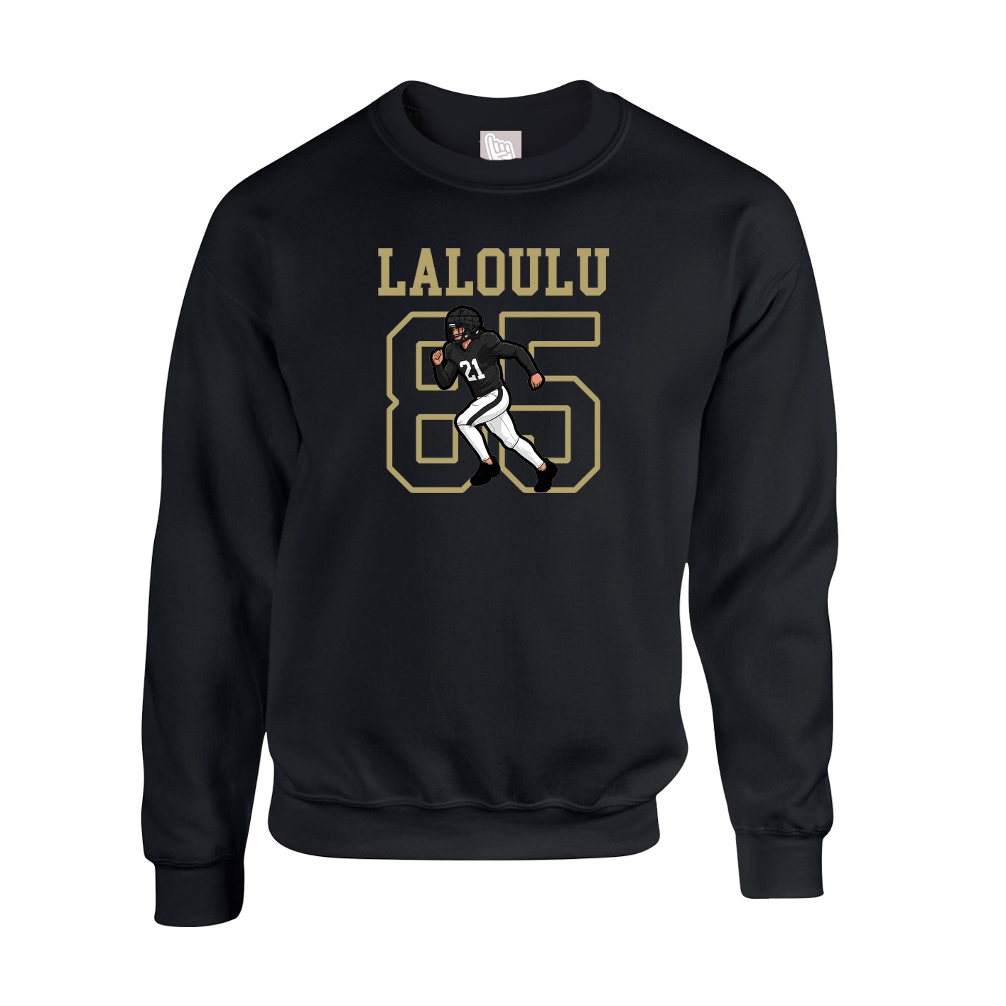 Fleece Crew — Shirsey in Black
