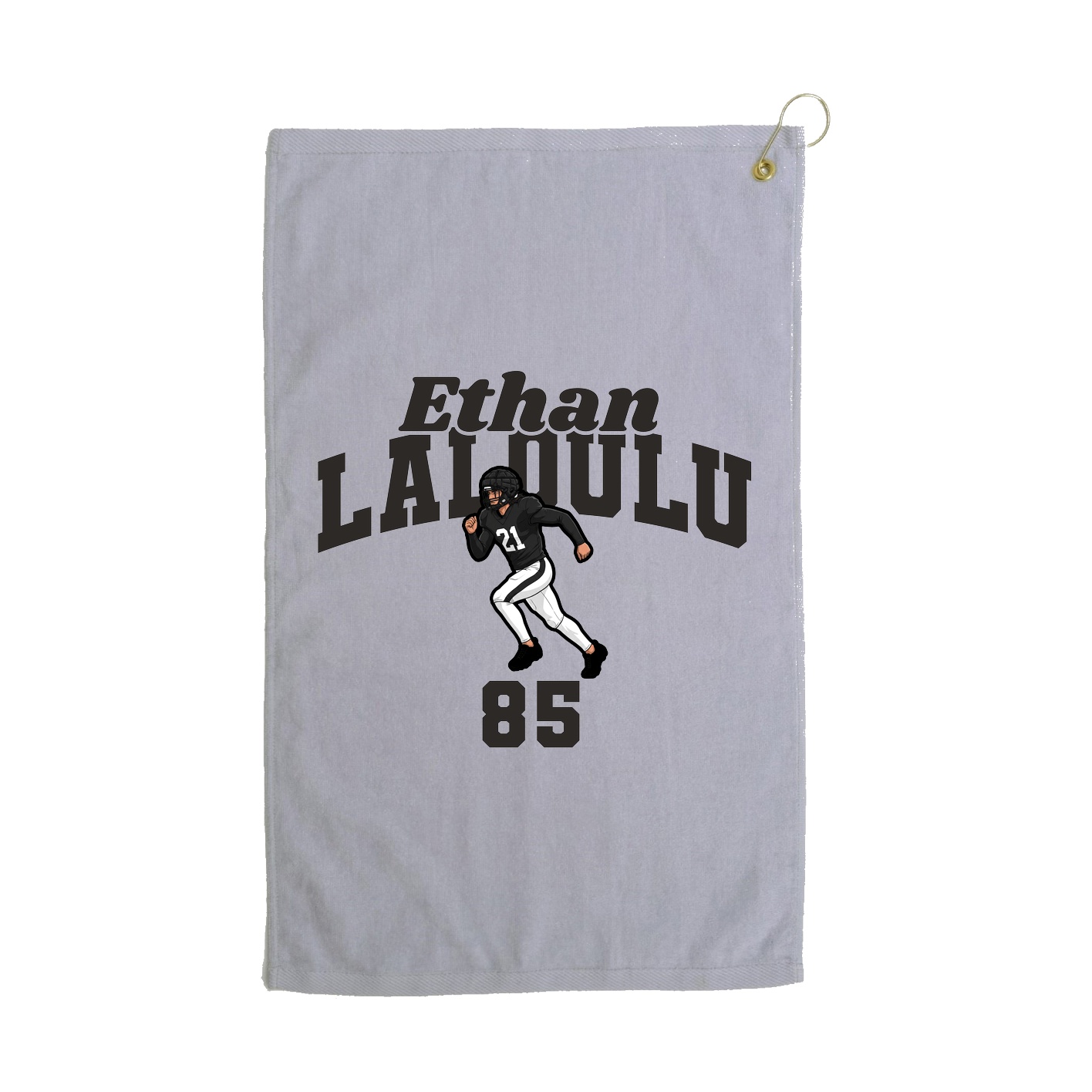 Golf Towel — Signature Arch in Grey