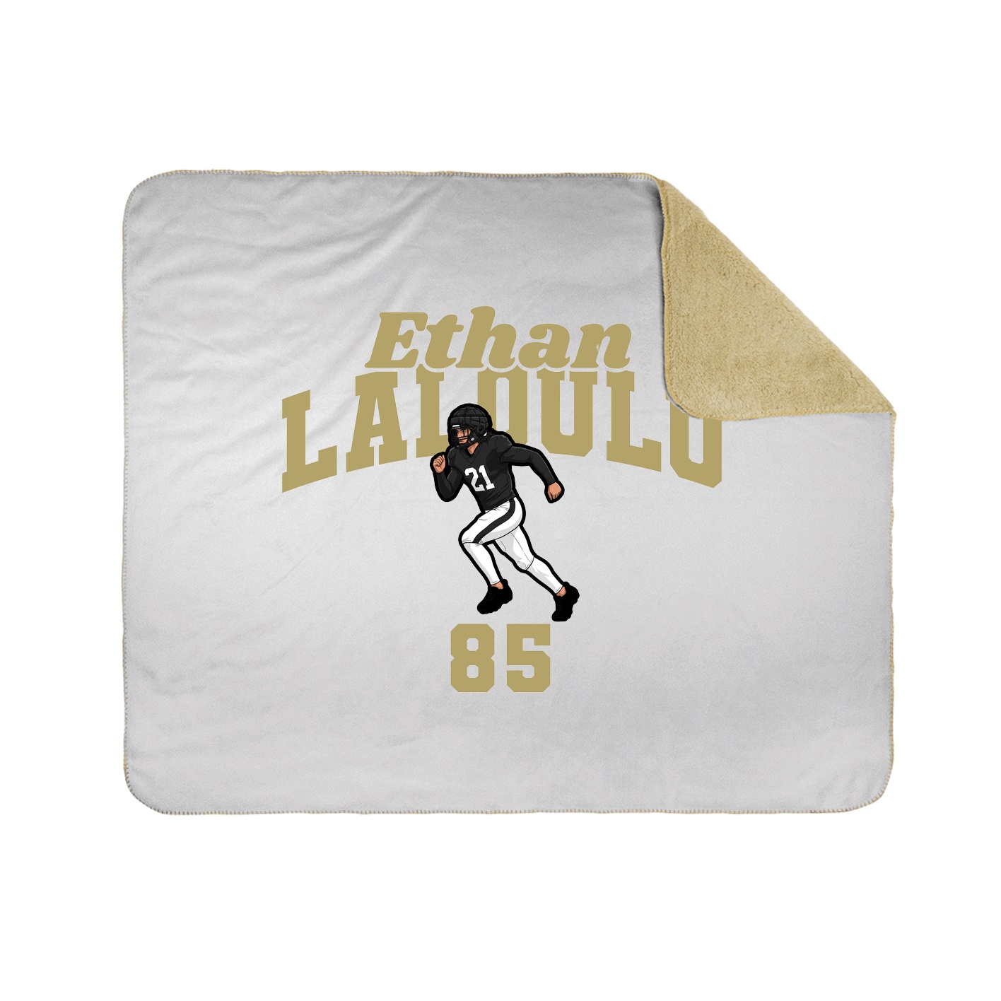 Throw Blanket — Signature Arch in White