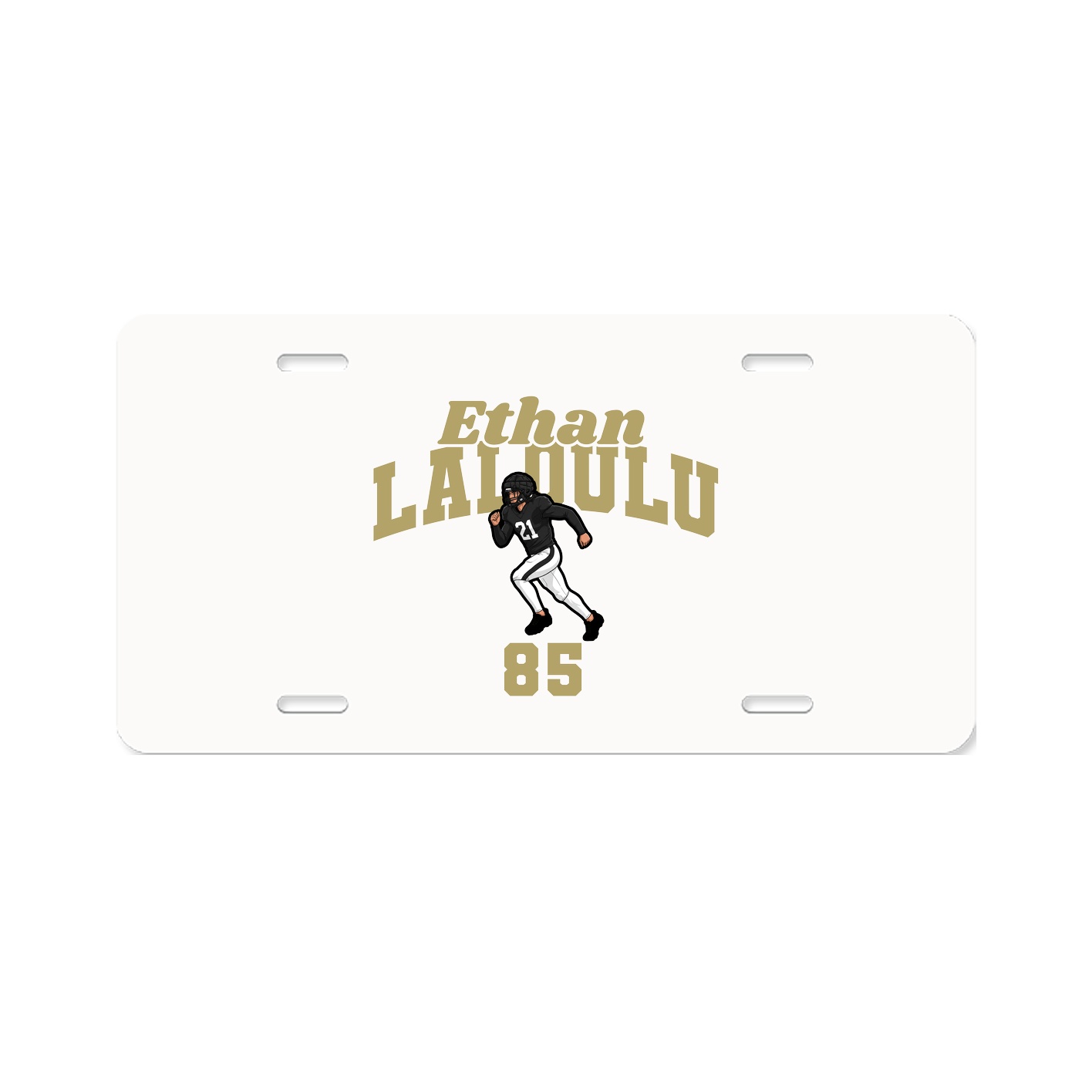 License Plate — Signature Arch in Classic