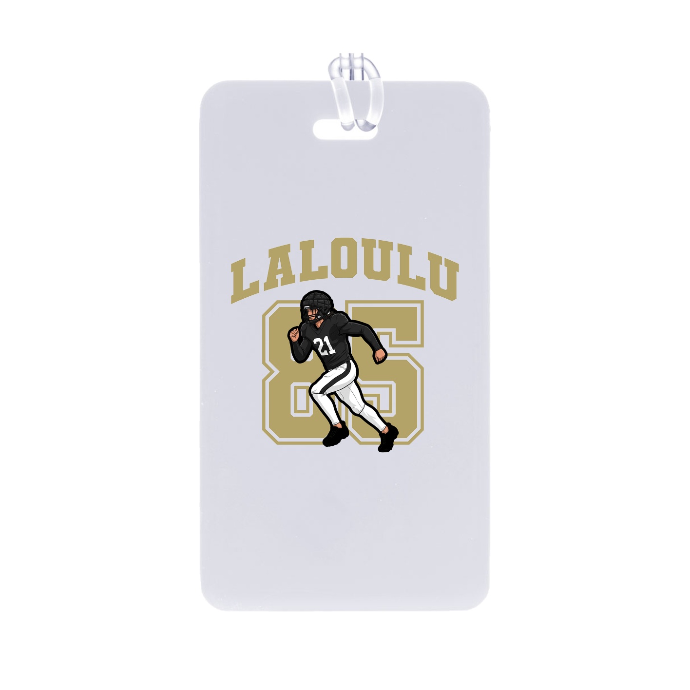 Bag Tag — Number in Classic