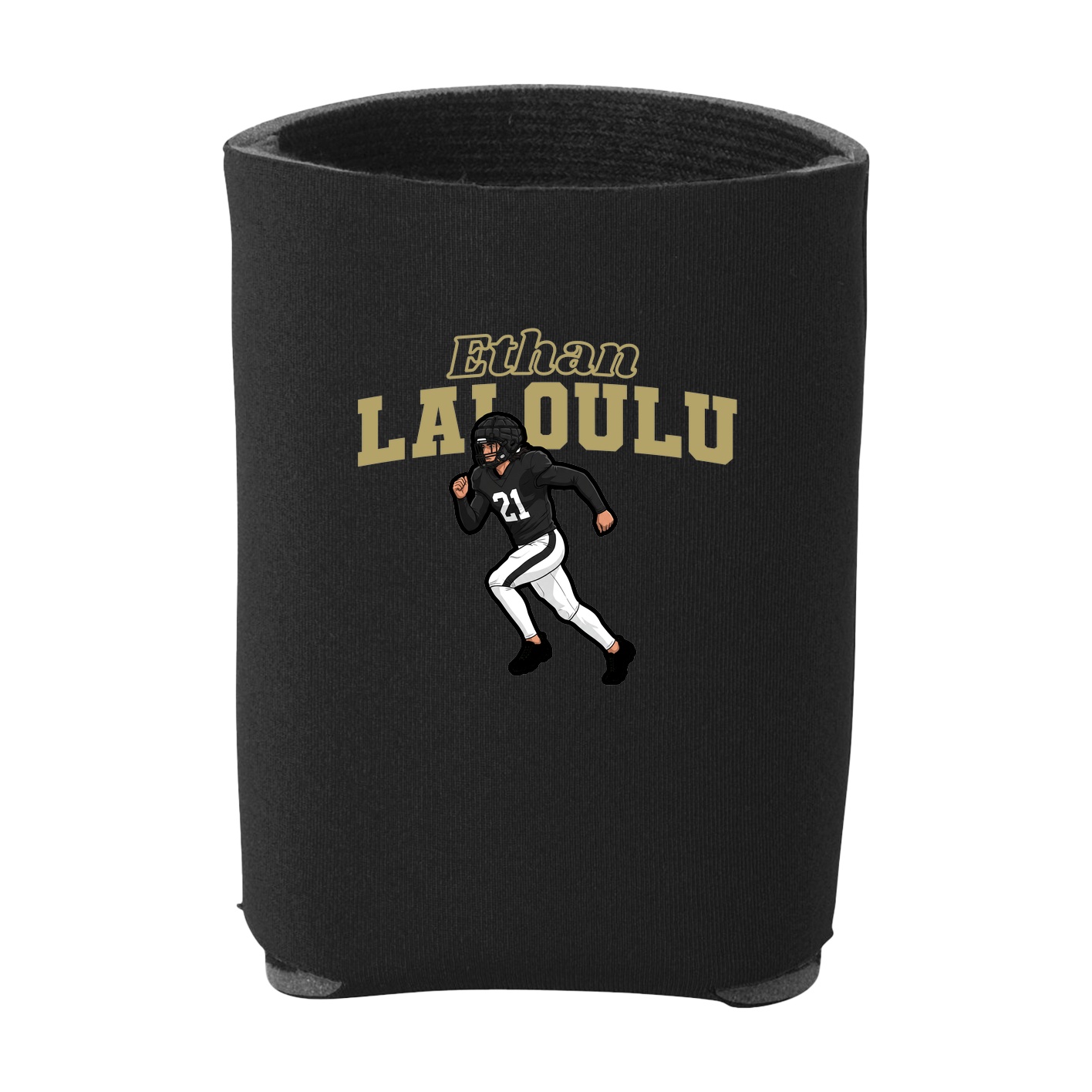 Can Holder — Name Arch in Black
