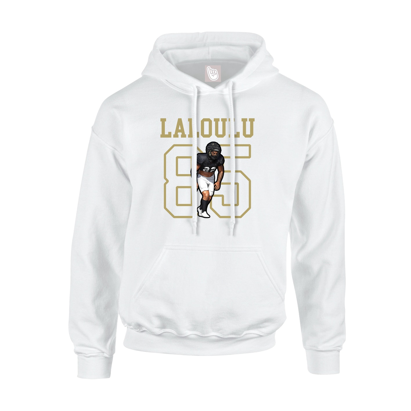 Youth Hoodie — Shirsey in White