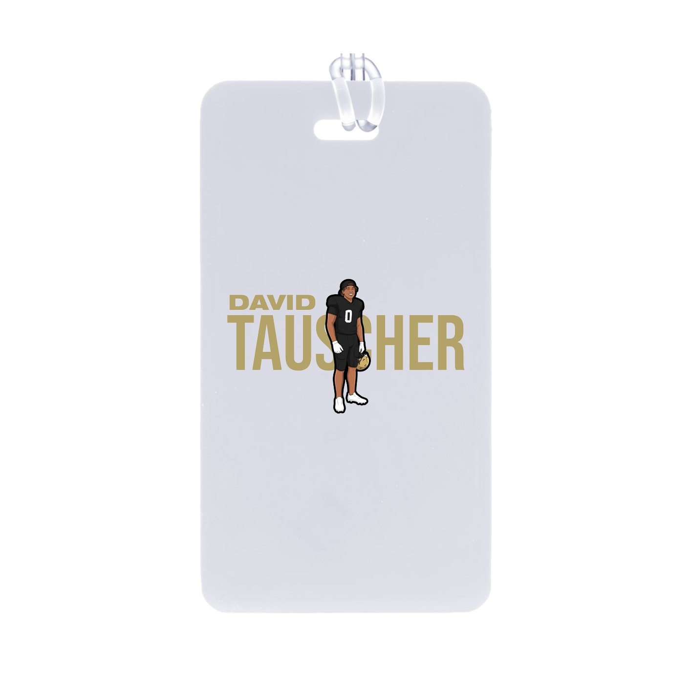 Bag Tag — Player Name in Classic