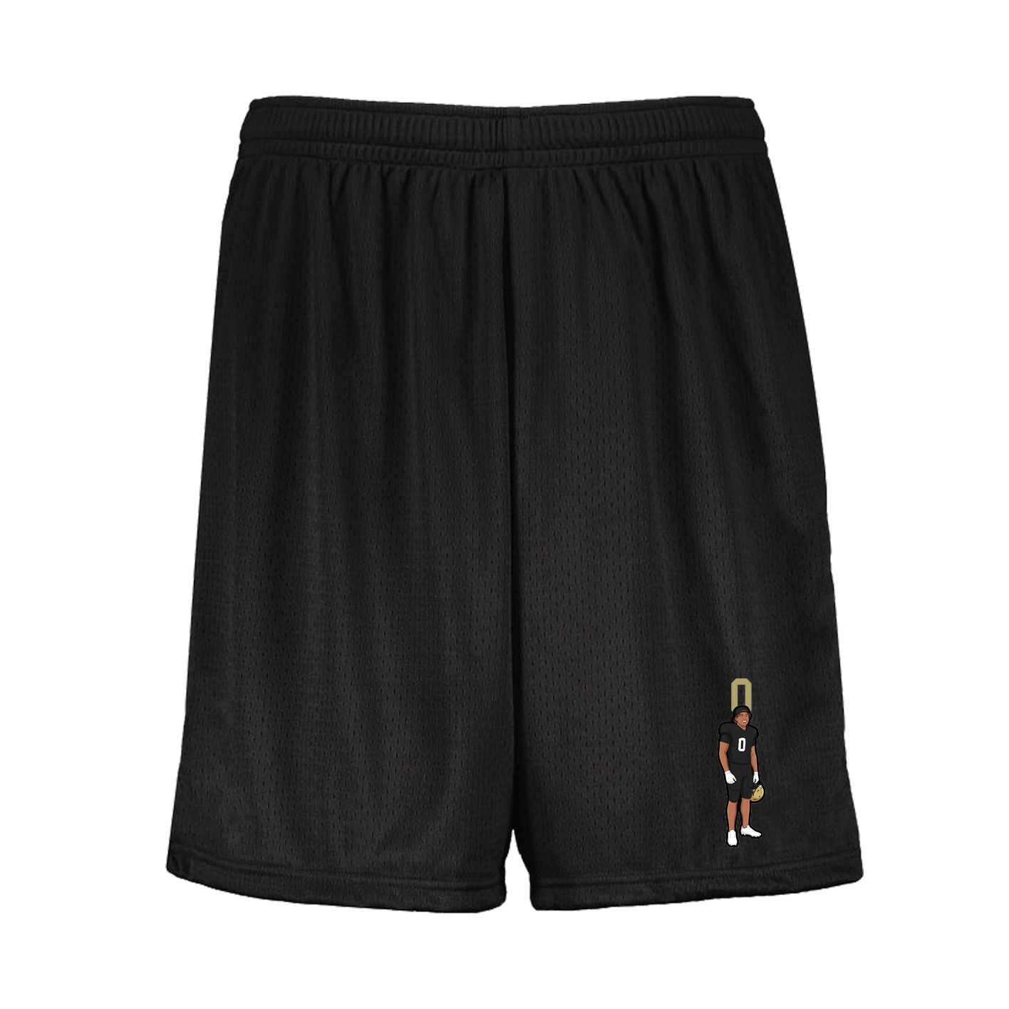 Shorts — Number Top in Black