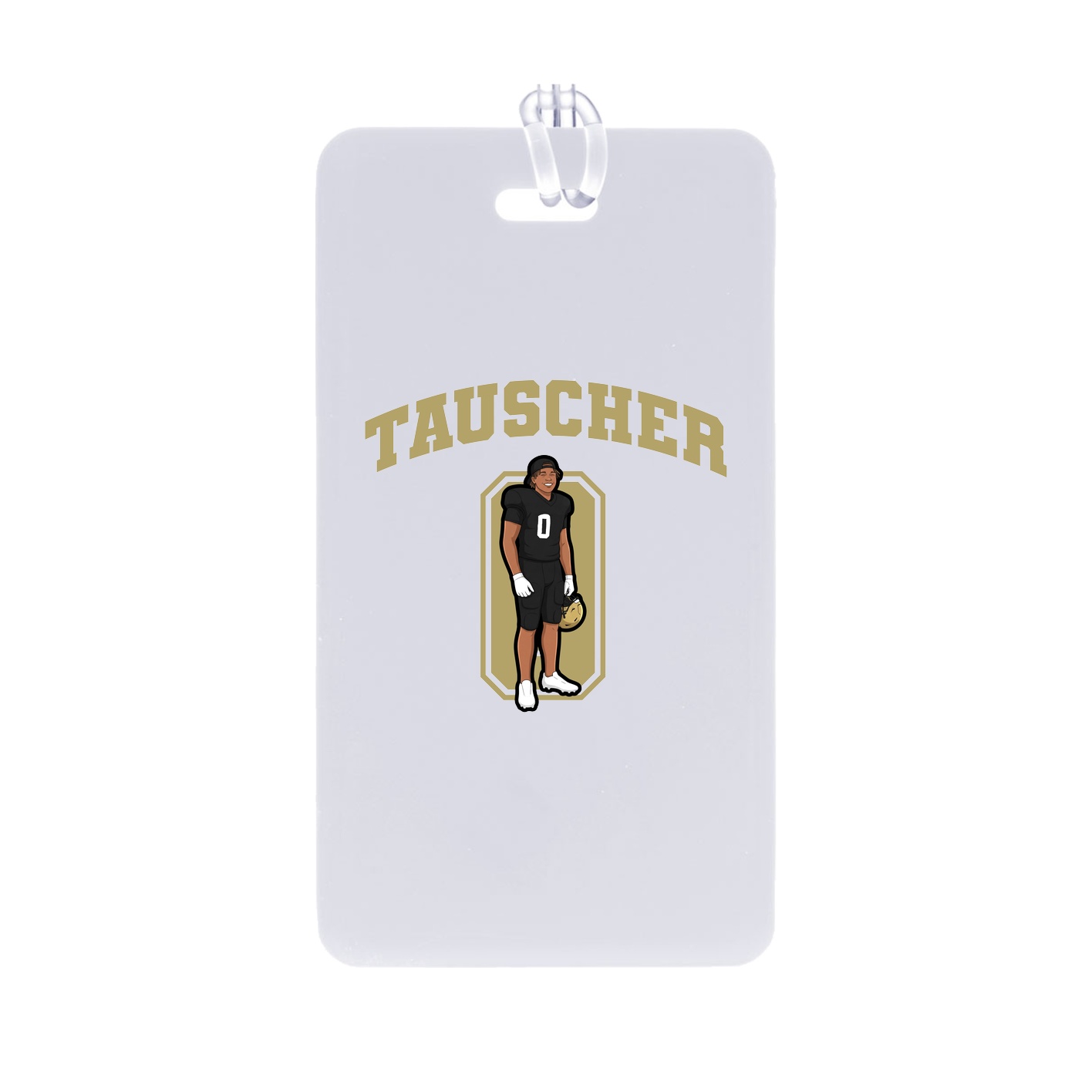 Bag Tag — Number in Classic