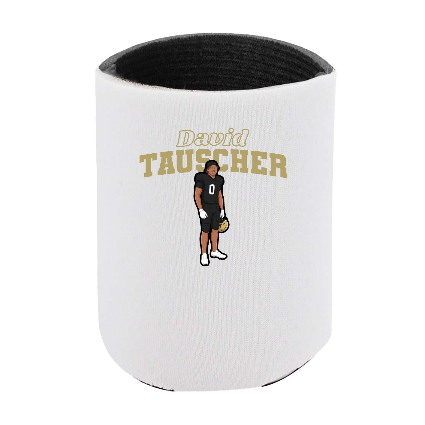 Can Holder — Name Arch in White