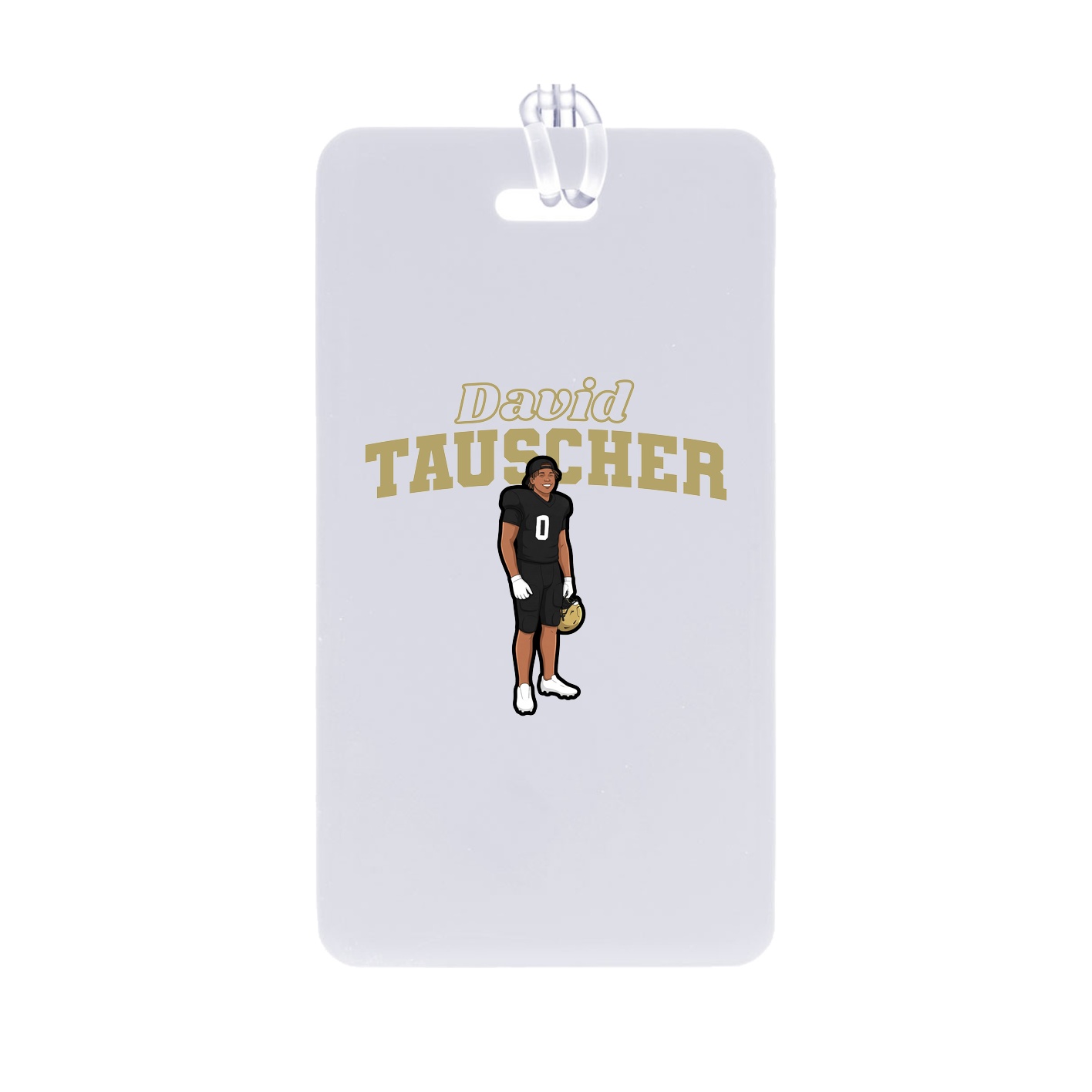 Bag Tag — Name Arch in Classic